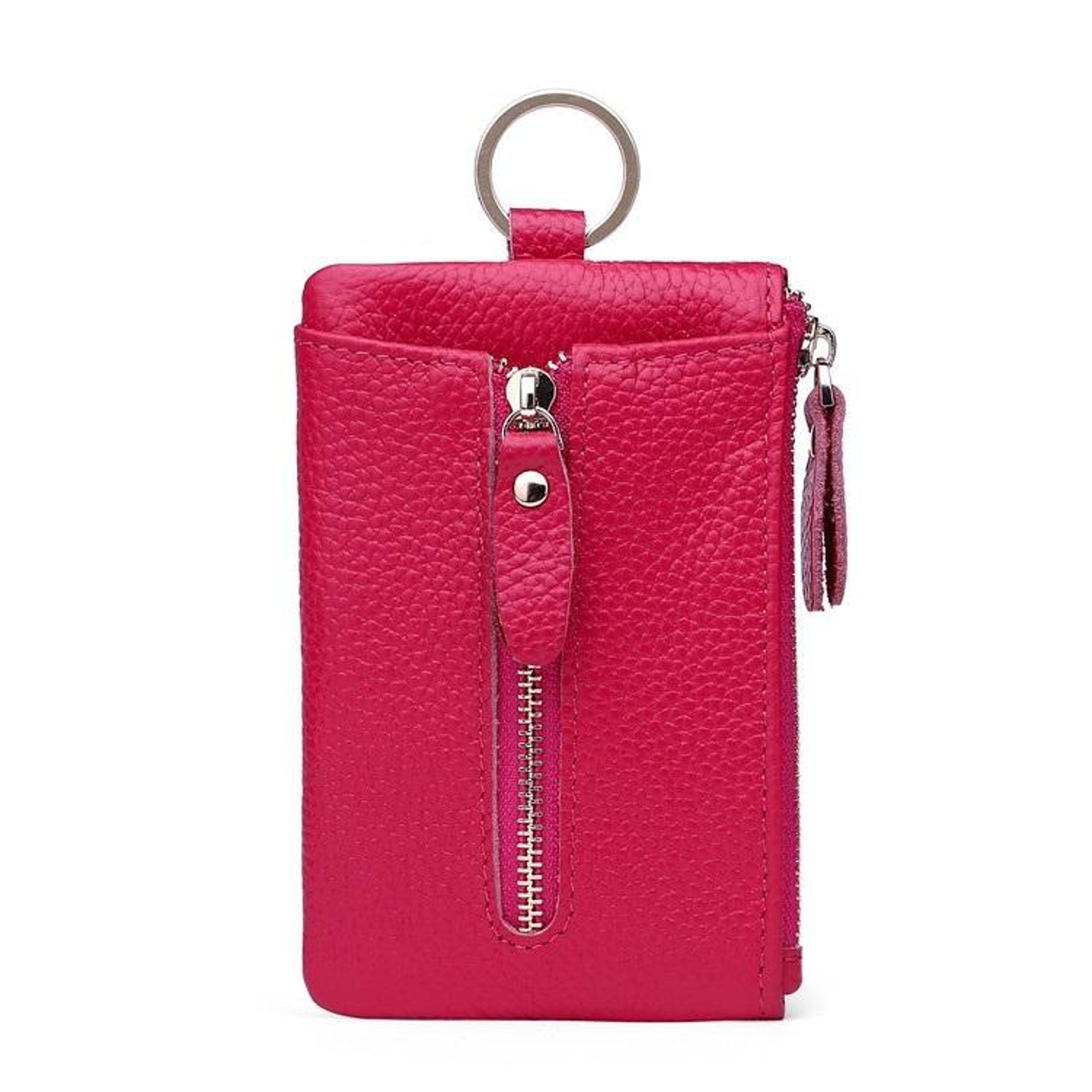 Premium Leather Key Wallet Large Capacity Key Card Case And Coin Purse For Men 9