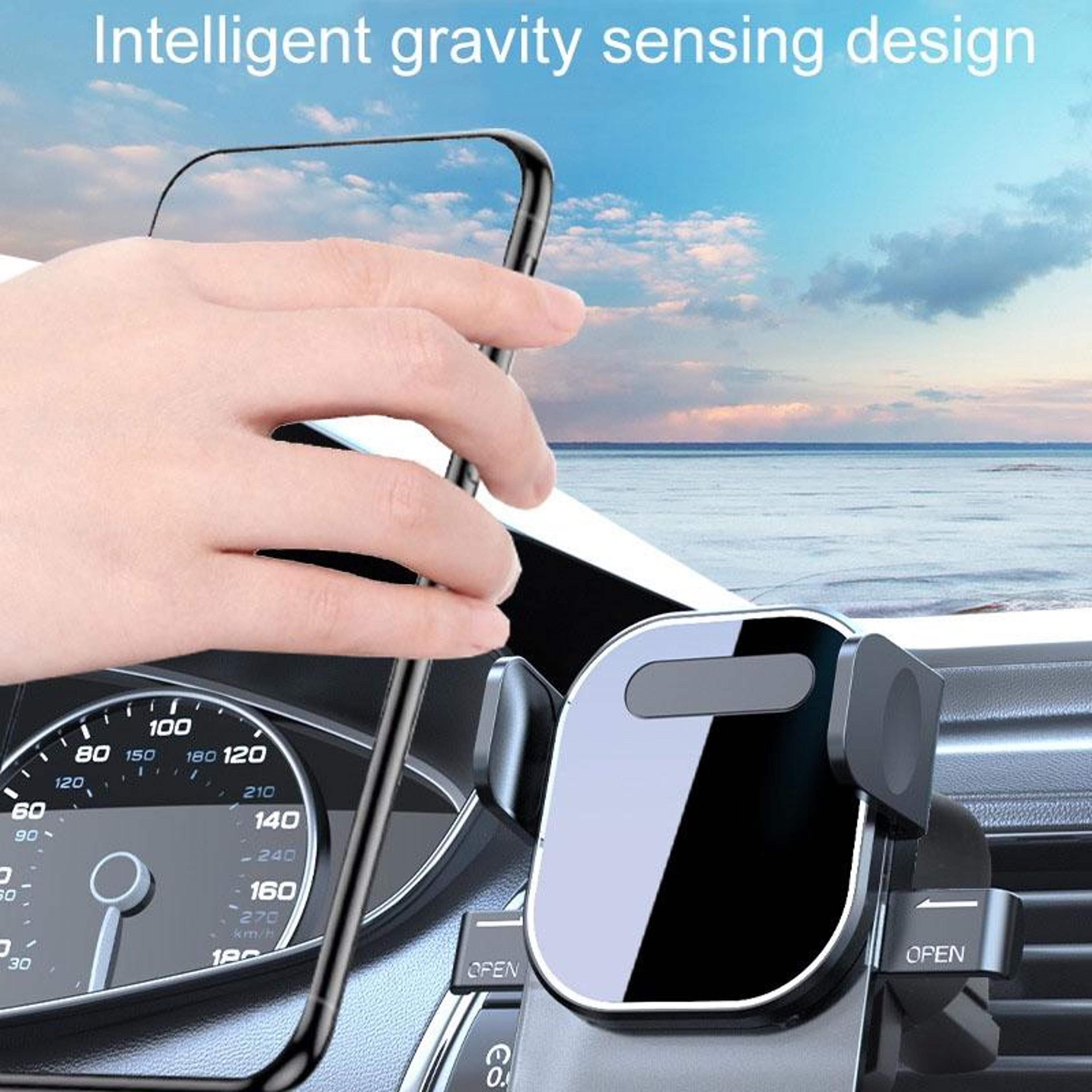 Gravity Lock Car Phone Holder 360 Rotating Air Vent Phone Mount For 47 To 7 Inch Smartphones 1