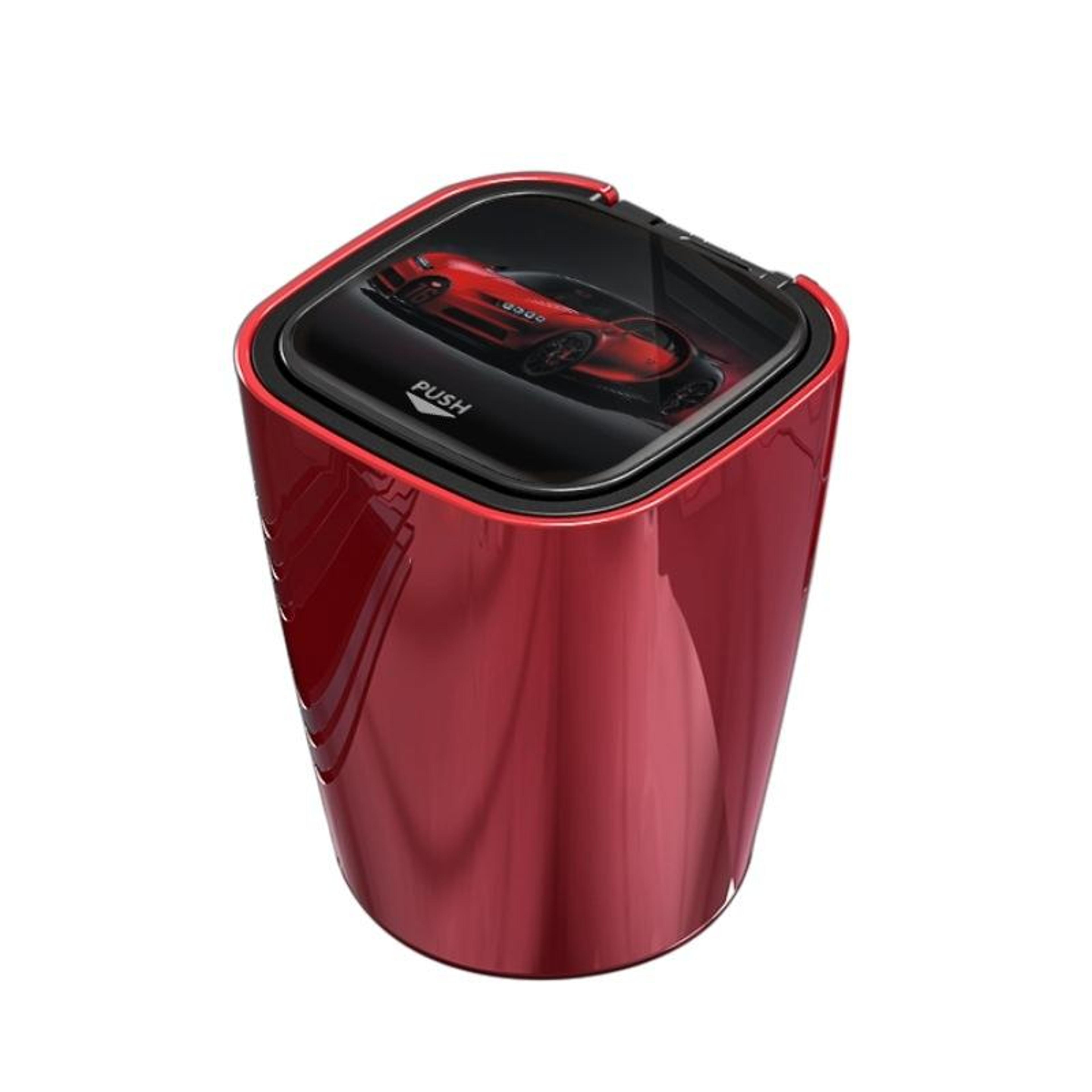 Crystal LED Car Ashtray With LED Light With Detachable Metal Liner For Car Cup Holders 9
