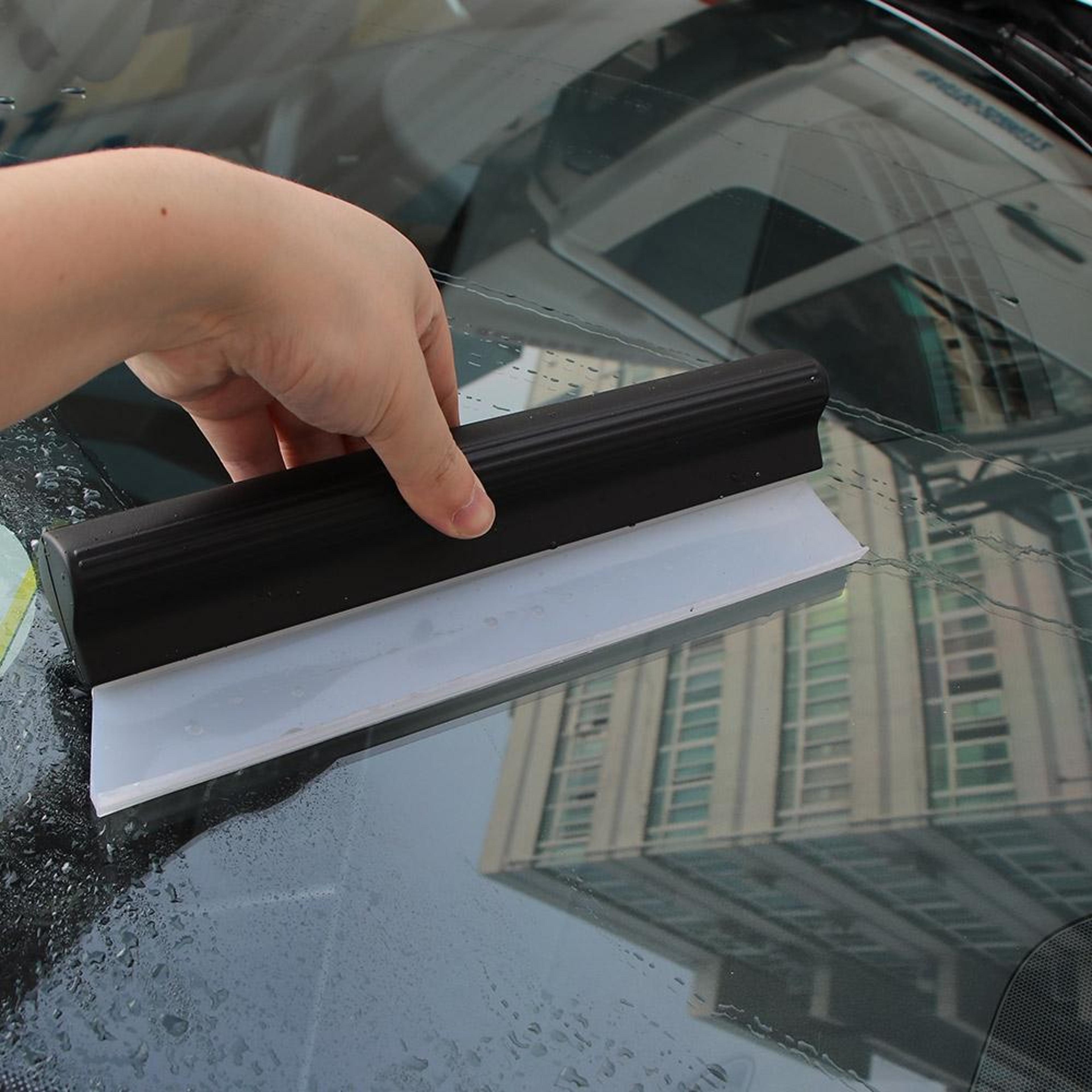 Premium Car Window Squeegee Silicone Windshield Water Scraper For Streak Free Glass Cleaning 3