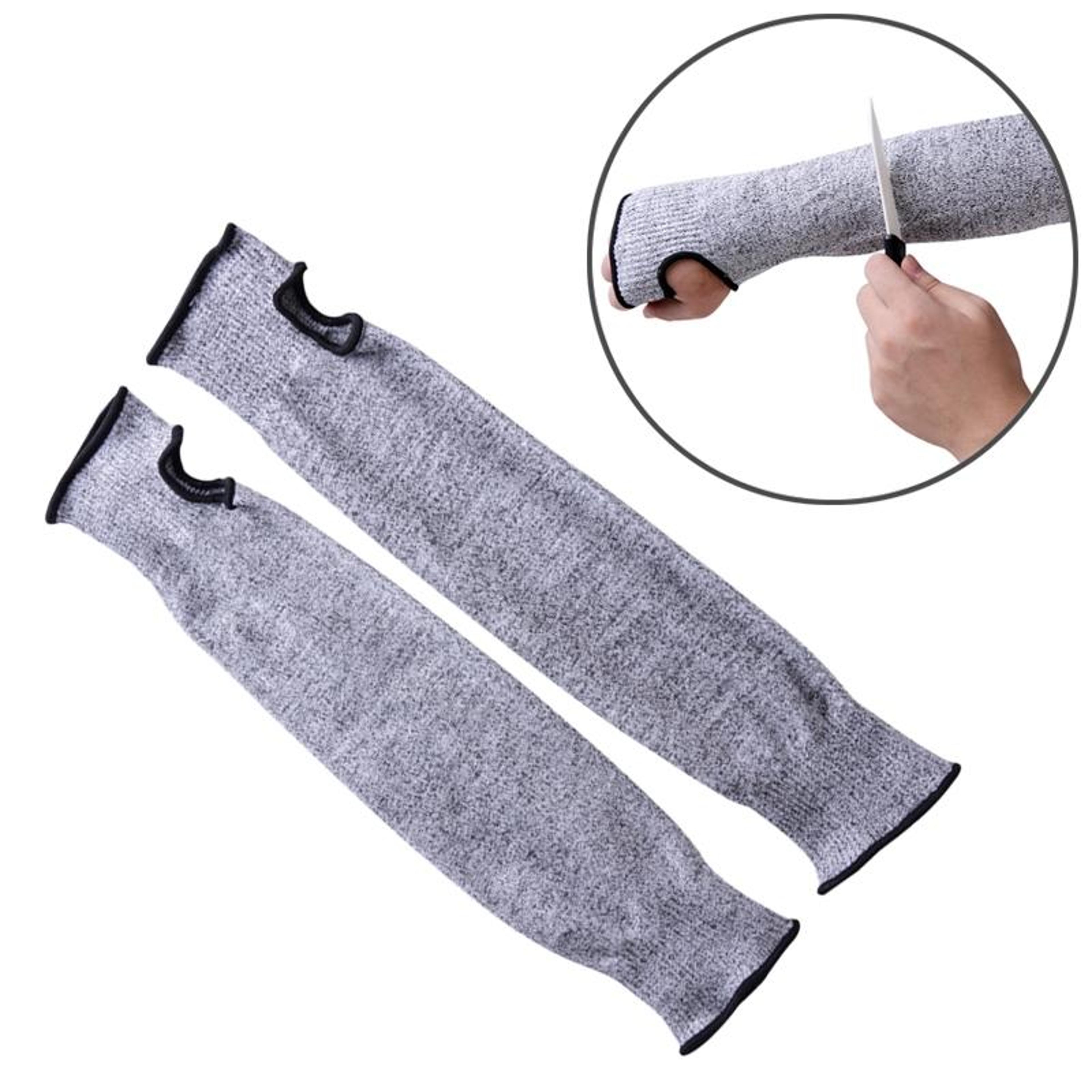 Cut Resistant HPPE Arm Sleeve Breathable Protective Forearm Guard 6