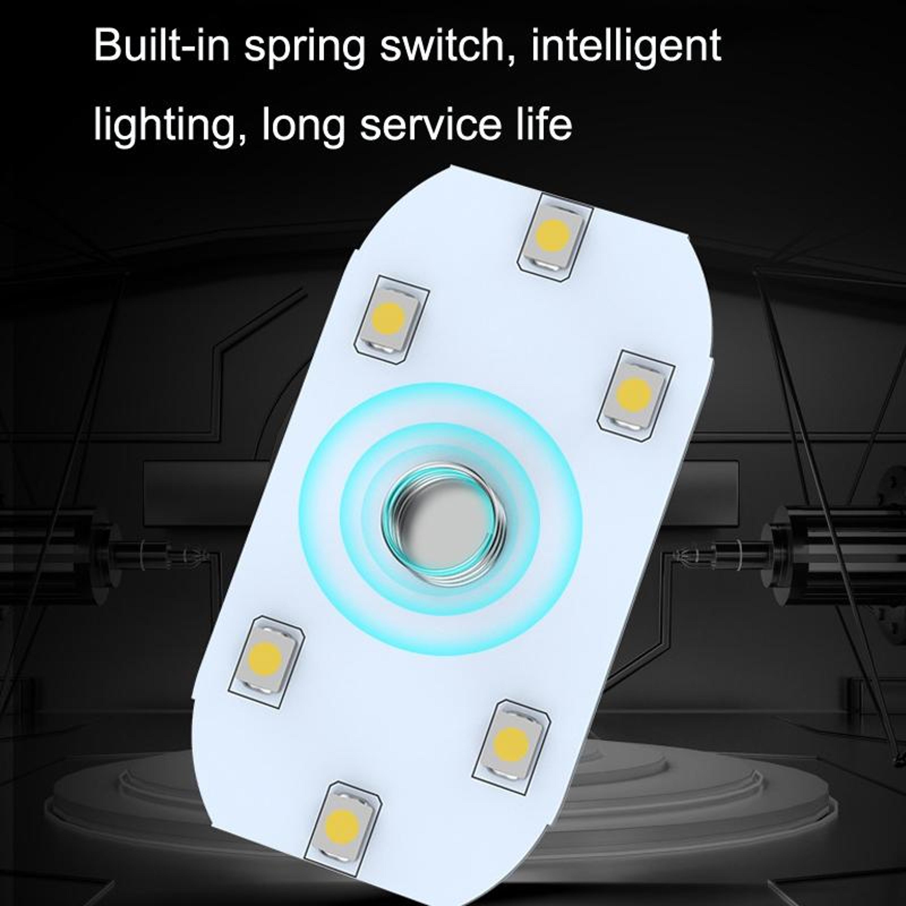 Touch Sensor Car LED Reading Light USB Rechargeable Magnetic Car Ambient Light 3