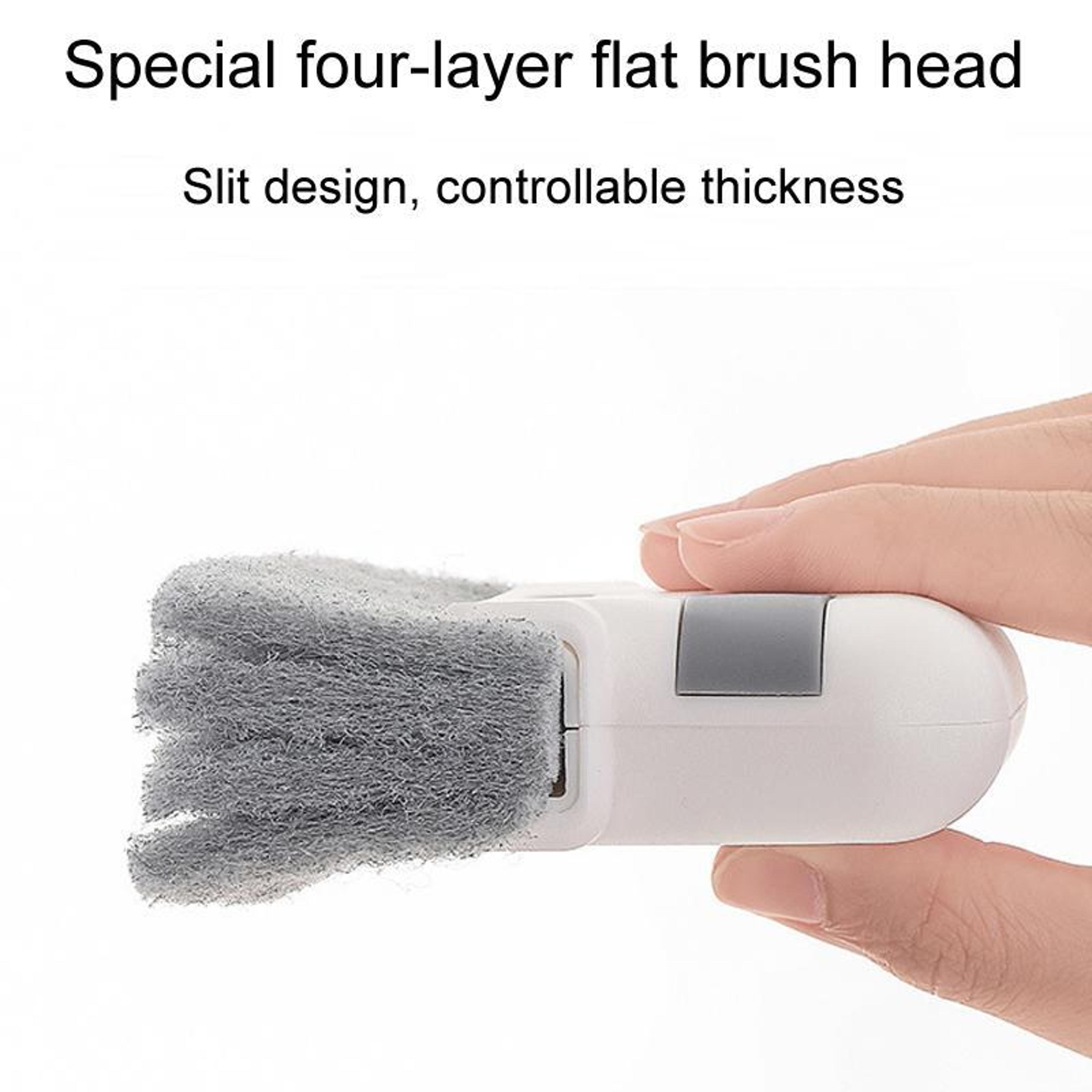 2 PCS Window Track Cleaning Brush Crevice Cleaning Tool For Window Grooves And Tight Spaces 2