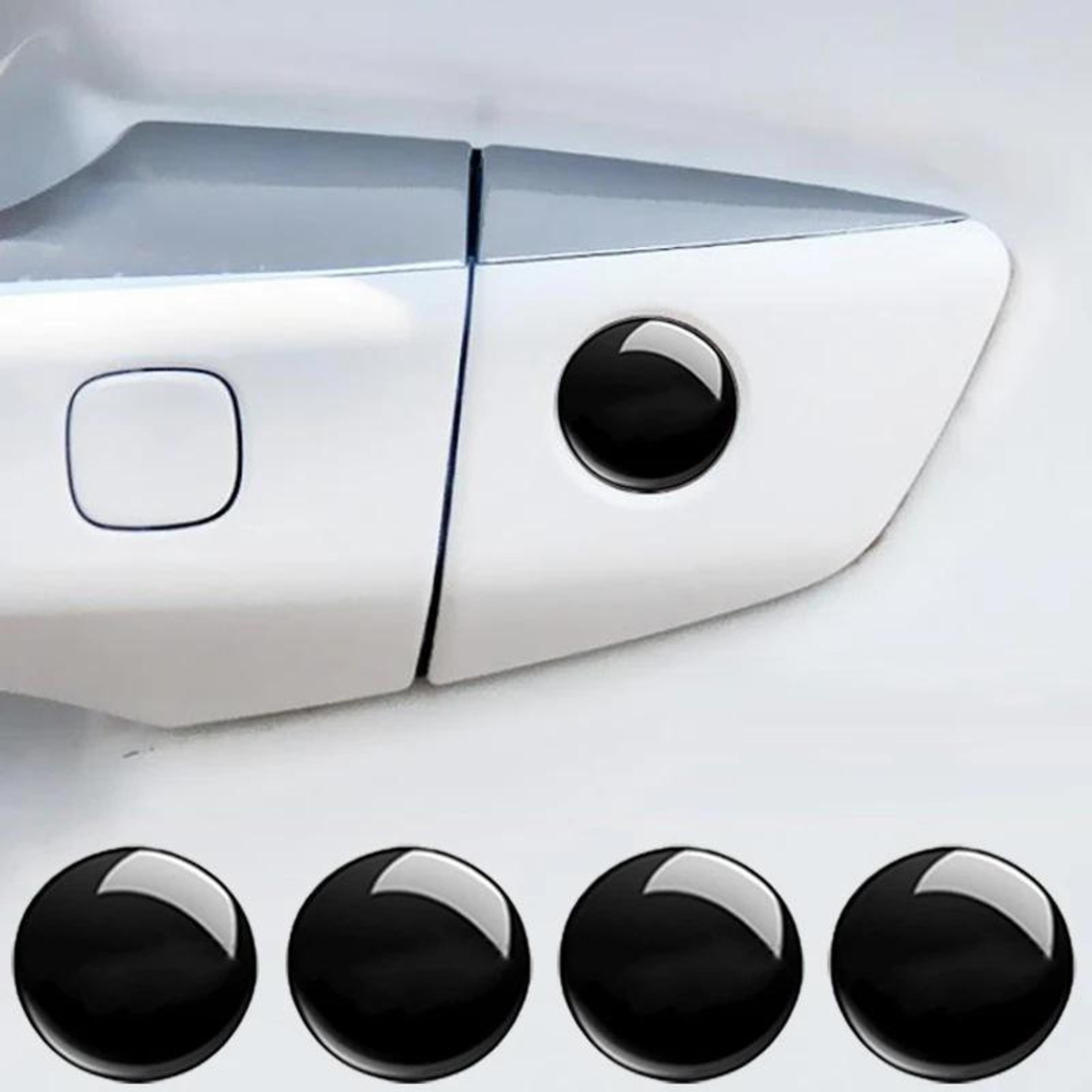 Universal Car Keyhole Protector Sticker Anti Dust Waterproof Lock Cover 10 PCS 0