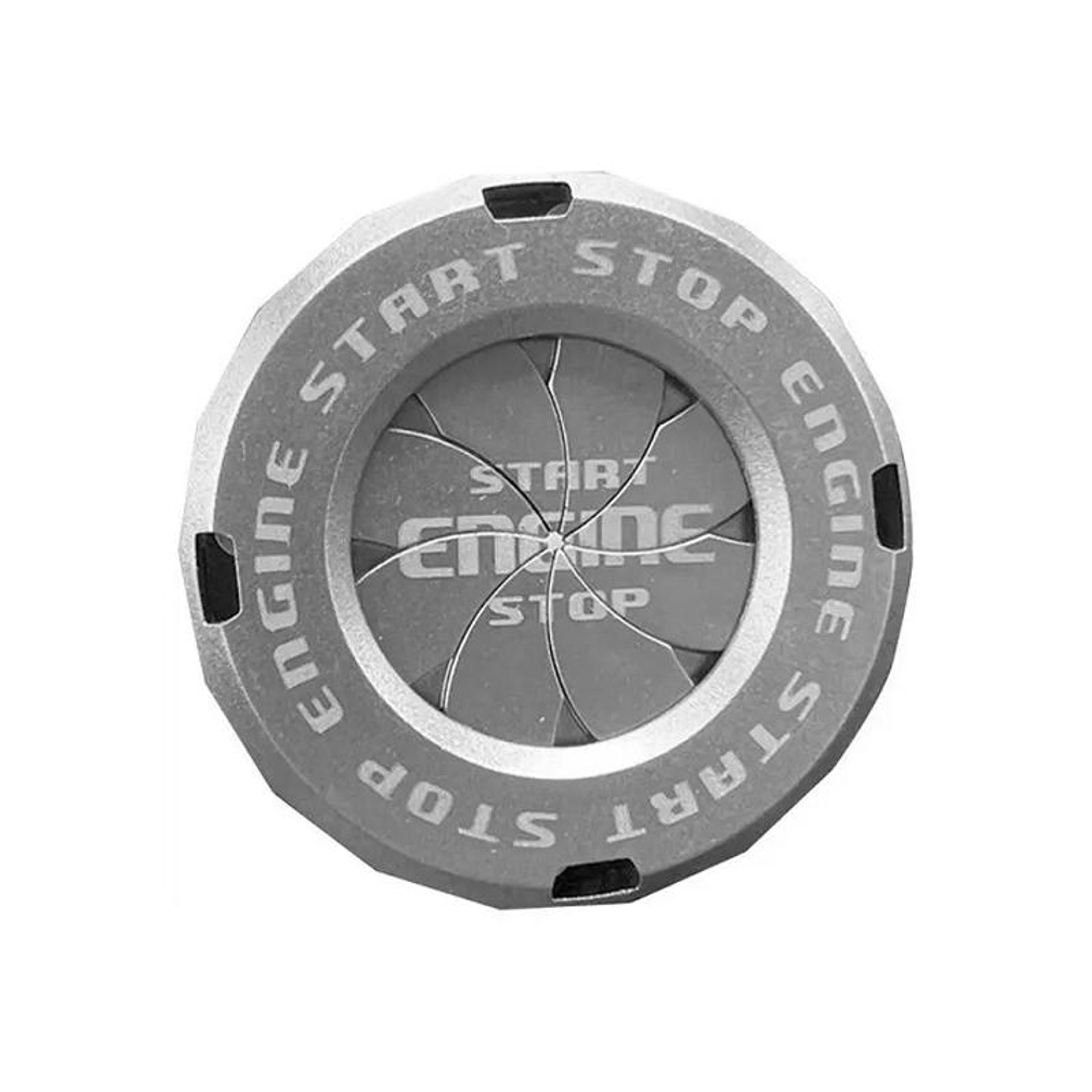 Sport Style Car Start Button Cover With Rotating Protective Ignition Switch Guard 6