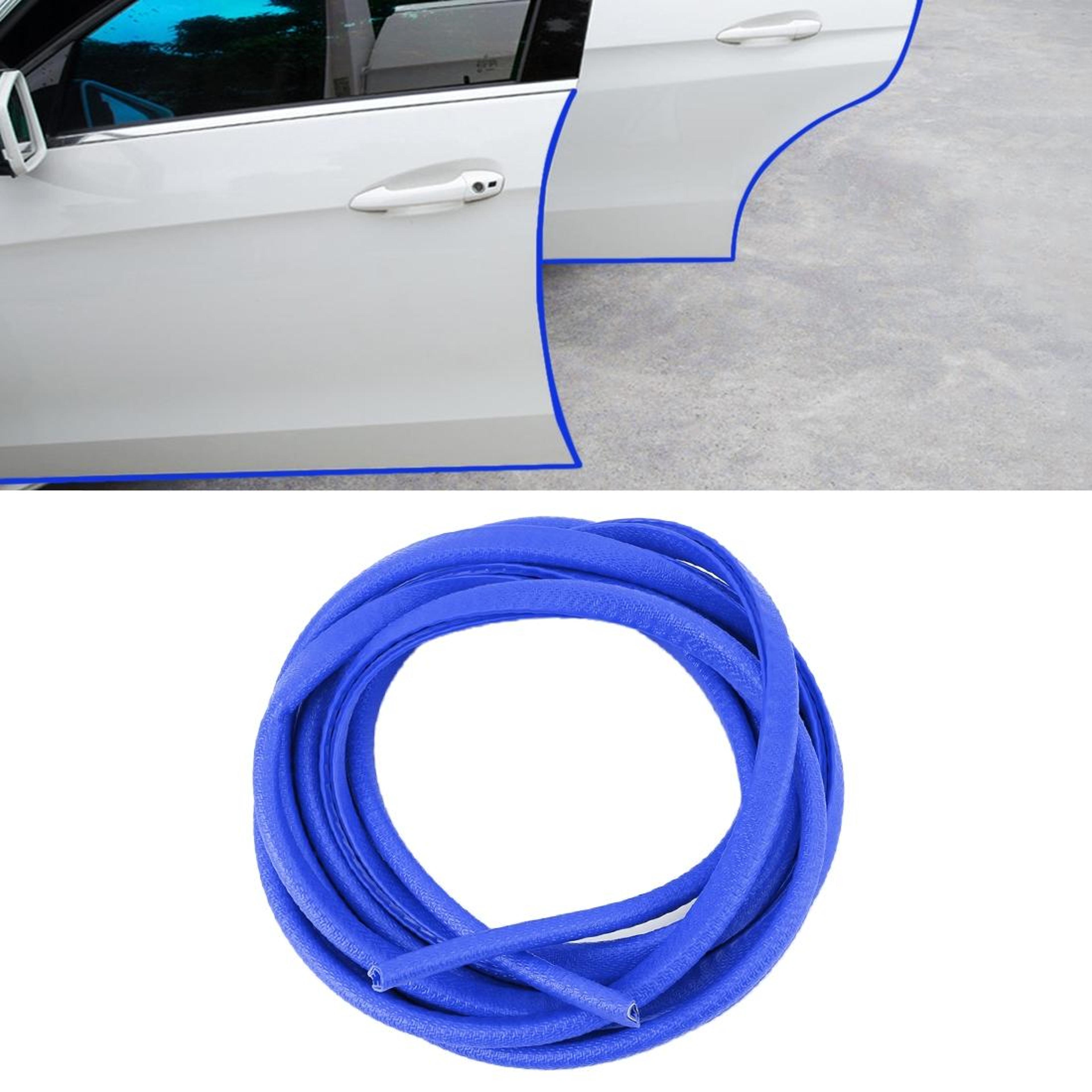5M Car Door Edge Protector Rubber Door Edge Trim Guard Strip For Scratch  Chip Protection 9