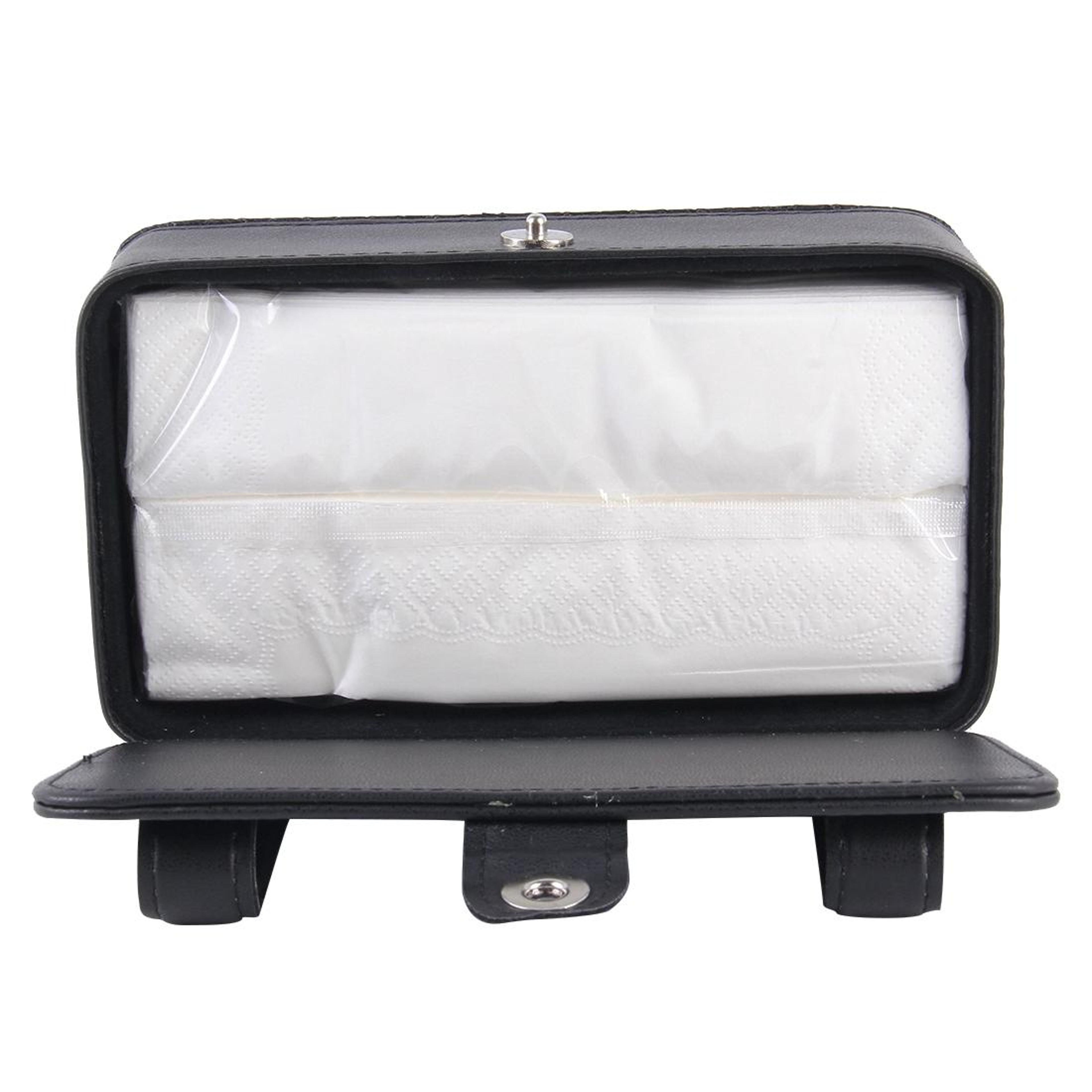 Car Sun Visor Tissue Holder Hanging Car Tissue Box Organizer 3