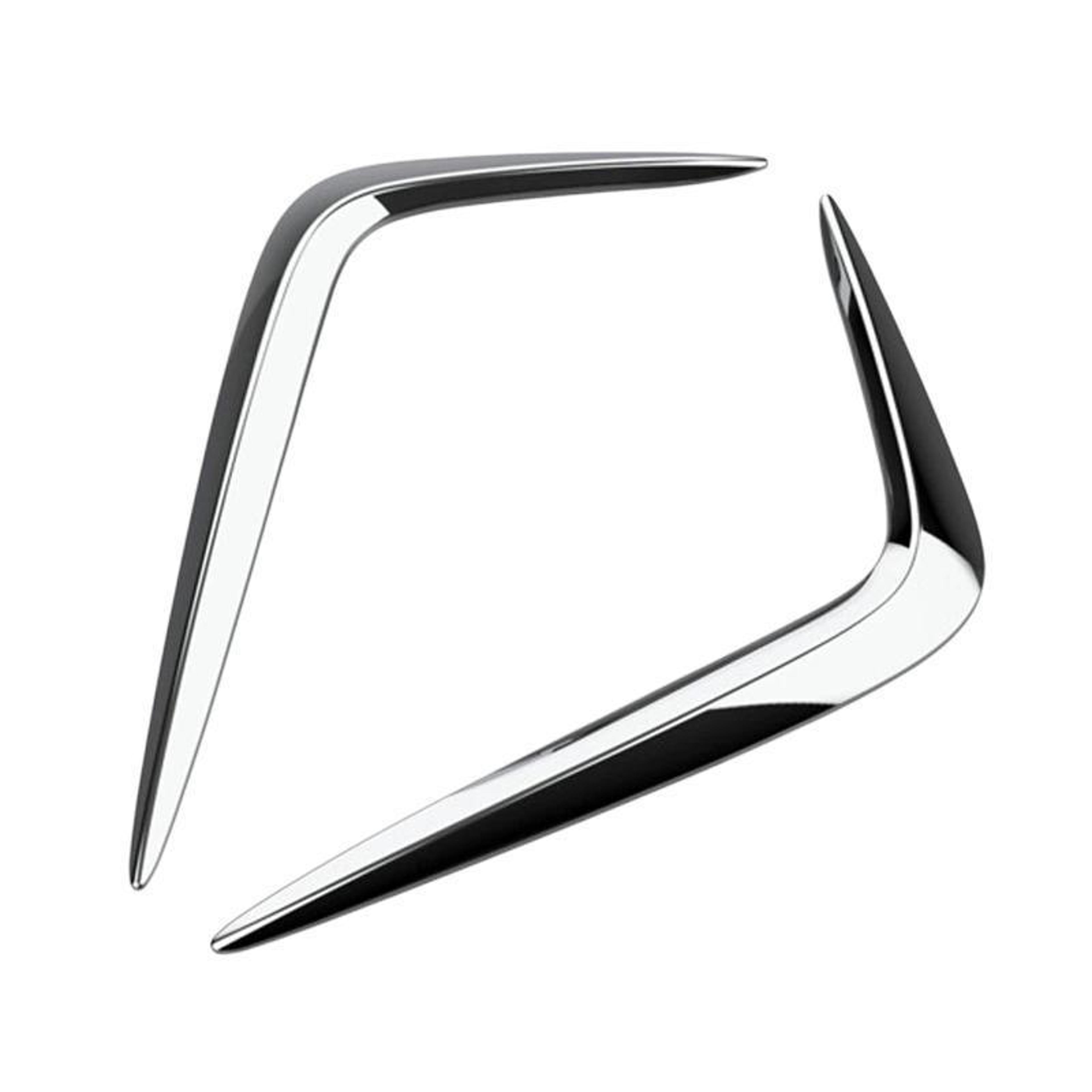 Toyota Corolla Cross 2025 Fog Light Trim ABS Front Bumper Protective Decorative Stickers 2PCS 1