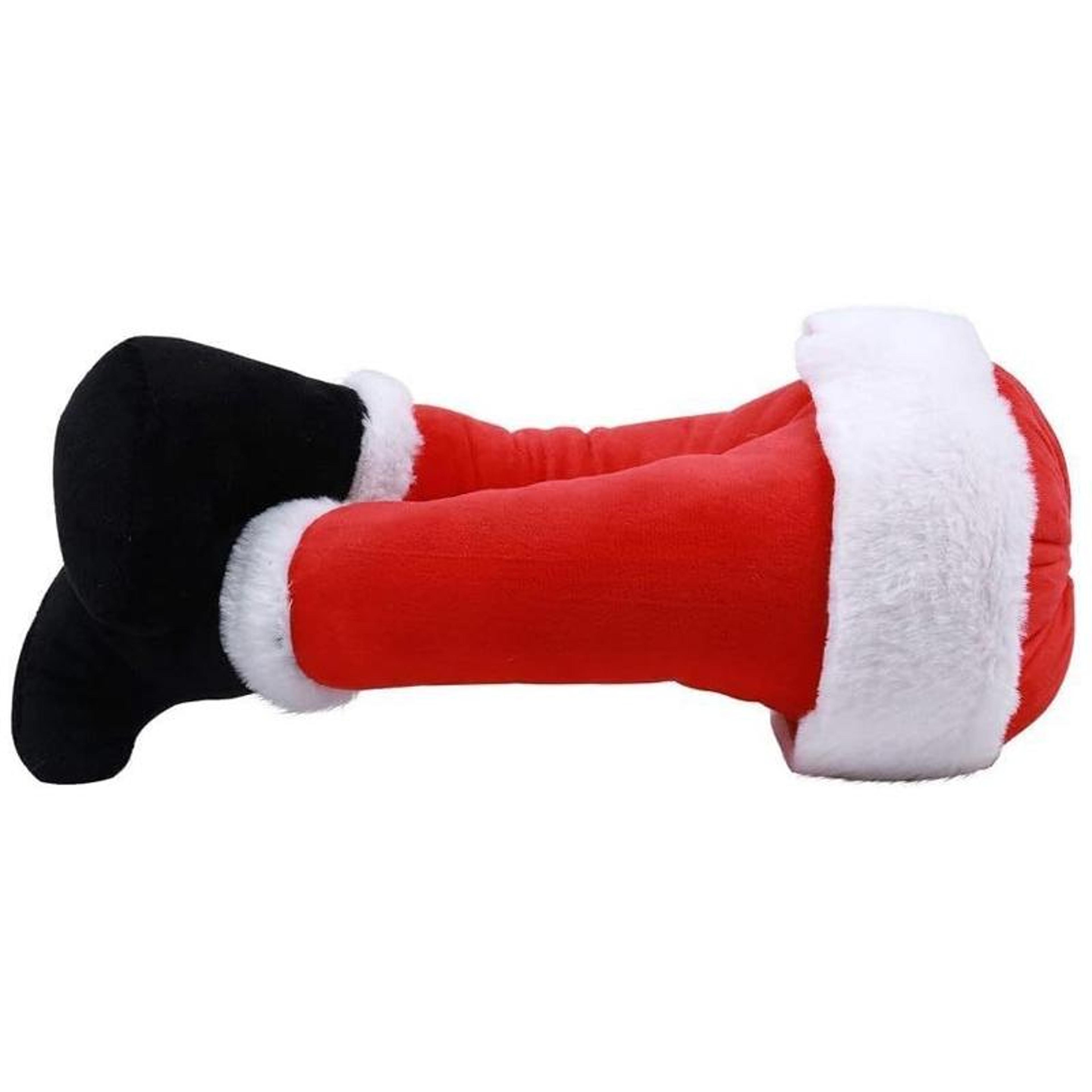 Santa Claus Elf Legs Plush Christmas Tree Decorations For Tree Door  Holiday Home Decor 8