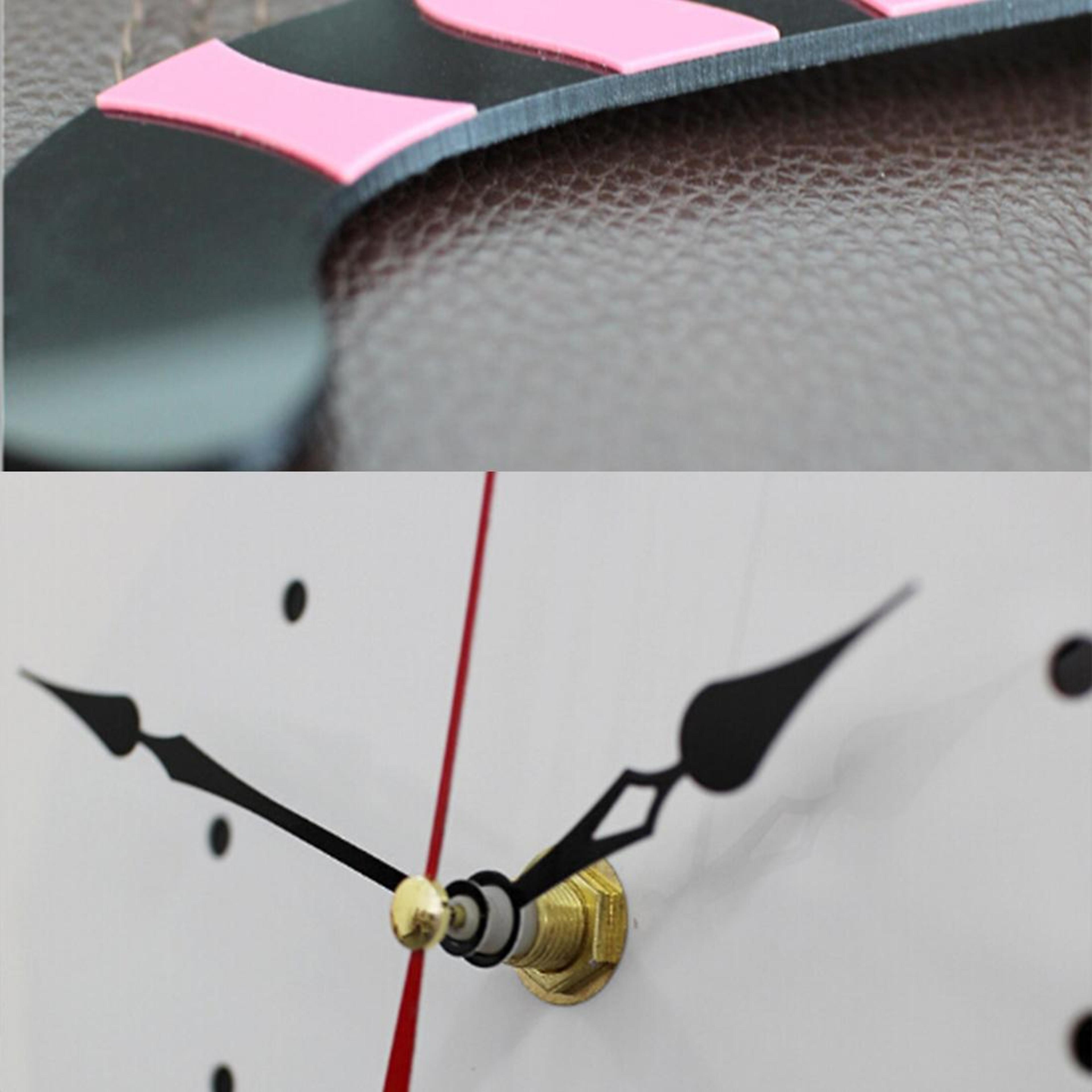 Cute Cat Wall Clock With Swinging Tail Battery Operated Pendulum Wall Clock For Home Decor 1
