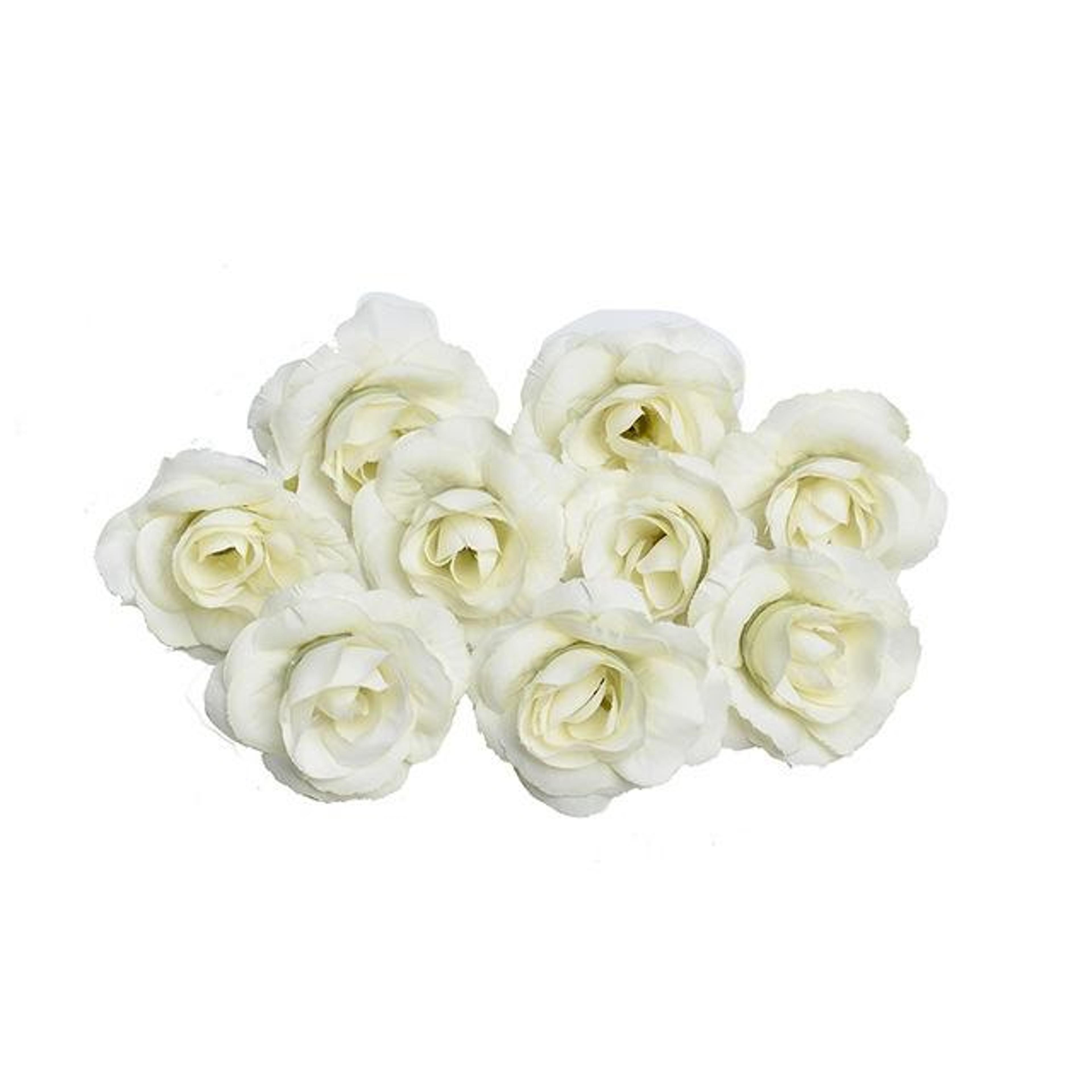 10 Sets Artificial Silk Rose Heads 4cm For Wedding Flower Decorations DIY Floral Crafts  Home Decor 14