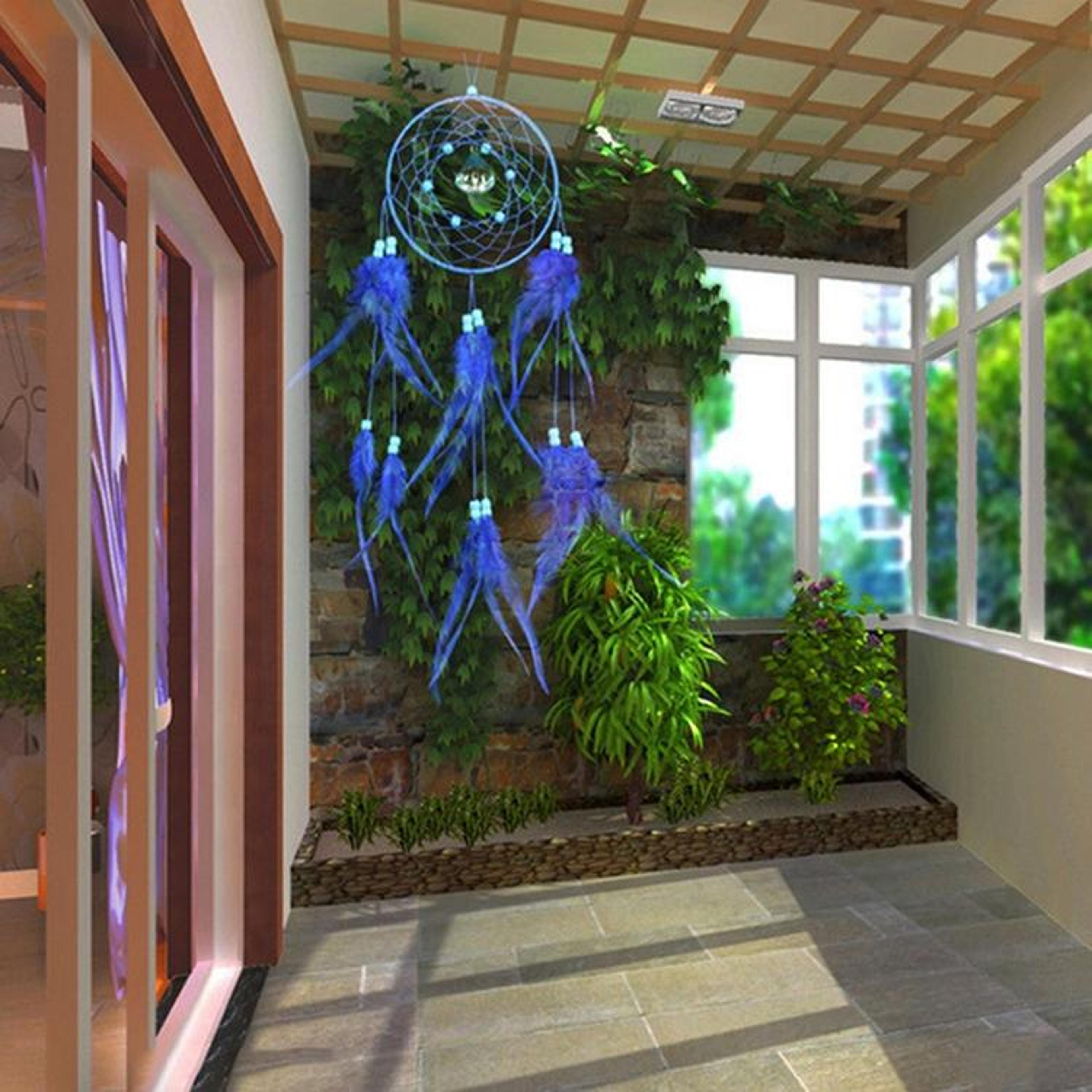 Handwoven Dream Catcher Wall Hanging For Boho Home Decor Car Hanging Ornament 0