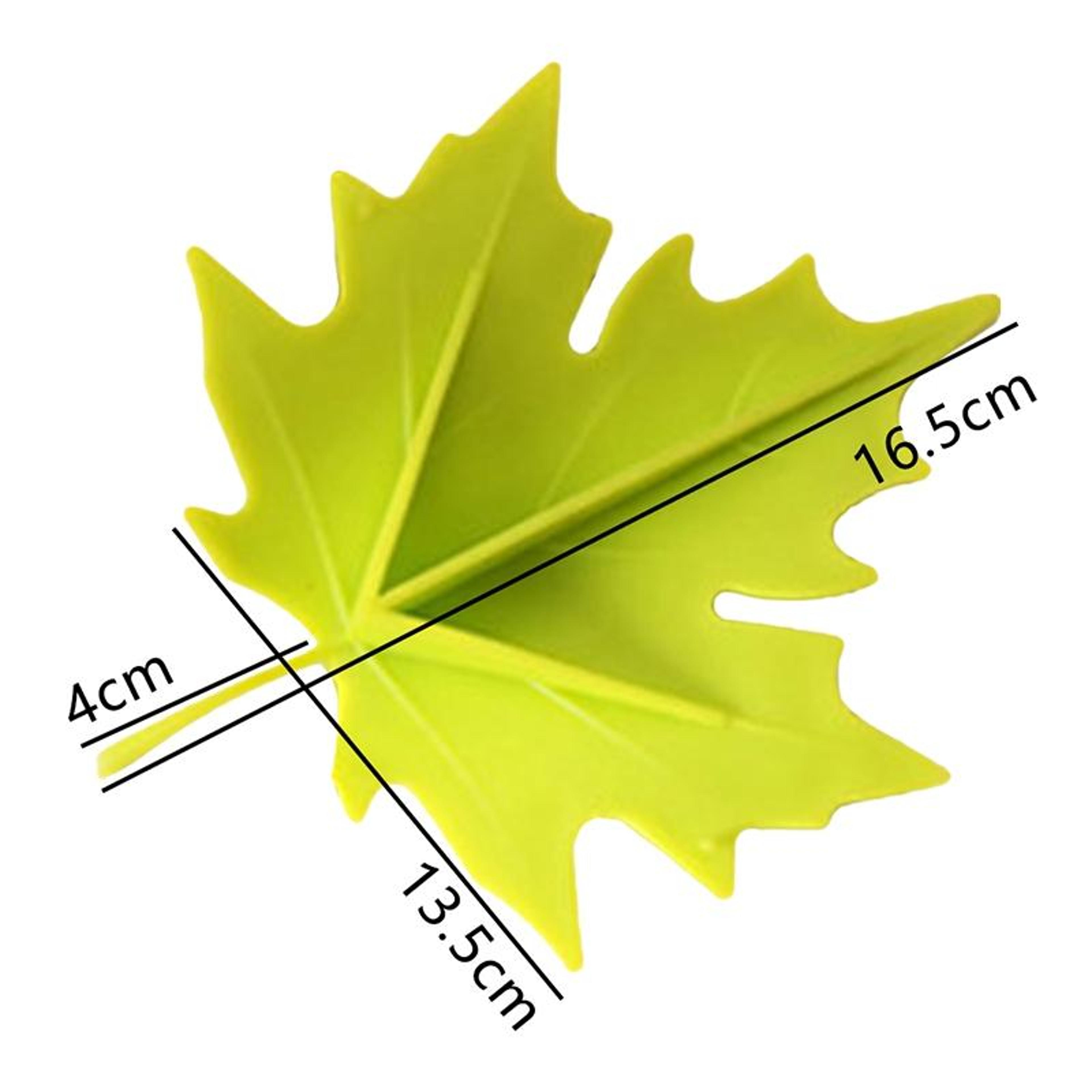 Maple Leaf Door Stopper Finger Safety Decorative Door Wedge For Home  Office 2