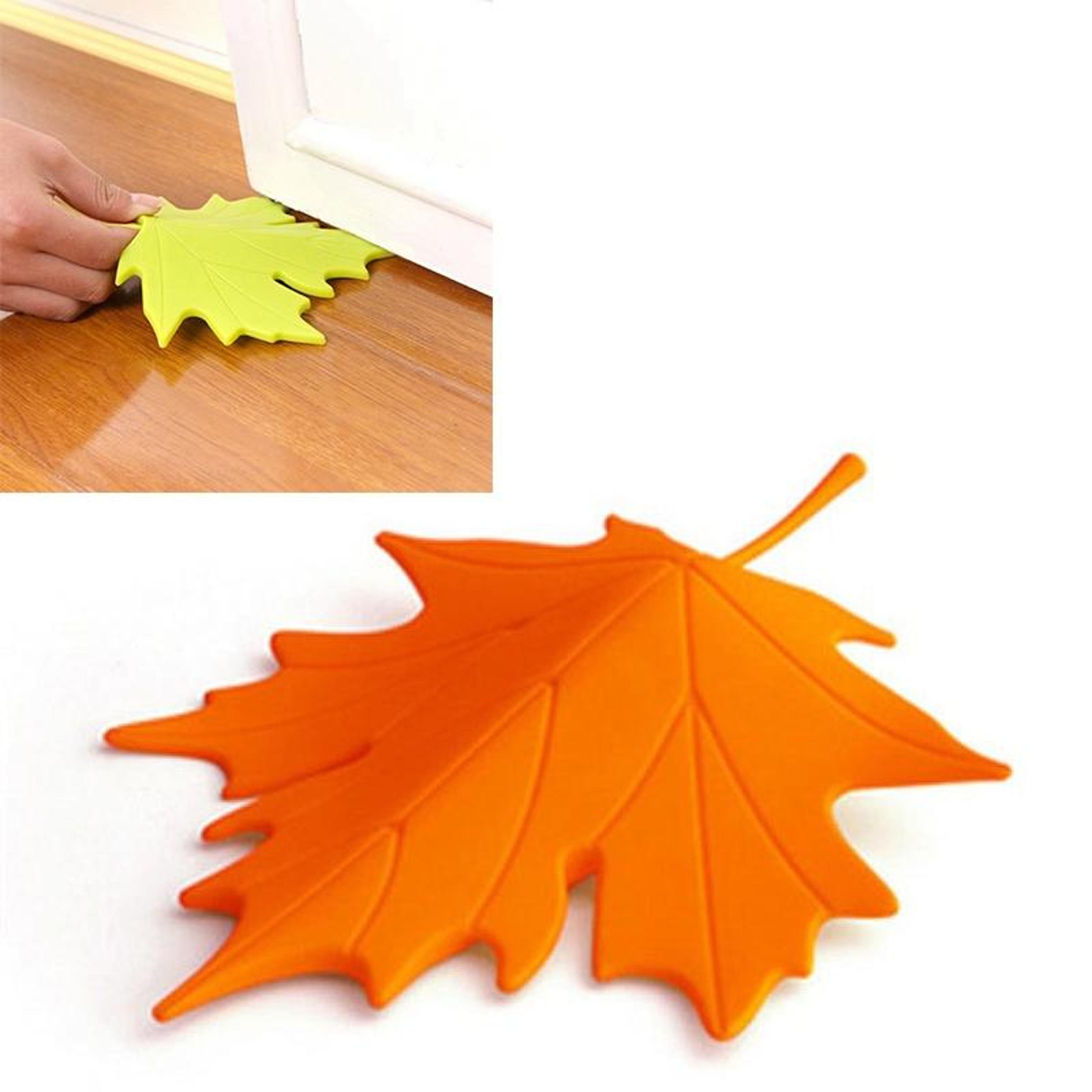 Maple Leaf Door Stopper Finger Safety Decorative Door Wedge For Home  Office 6