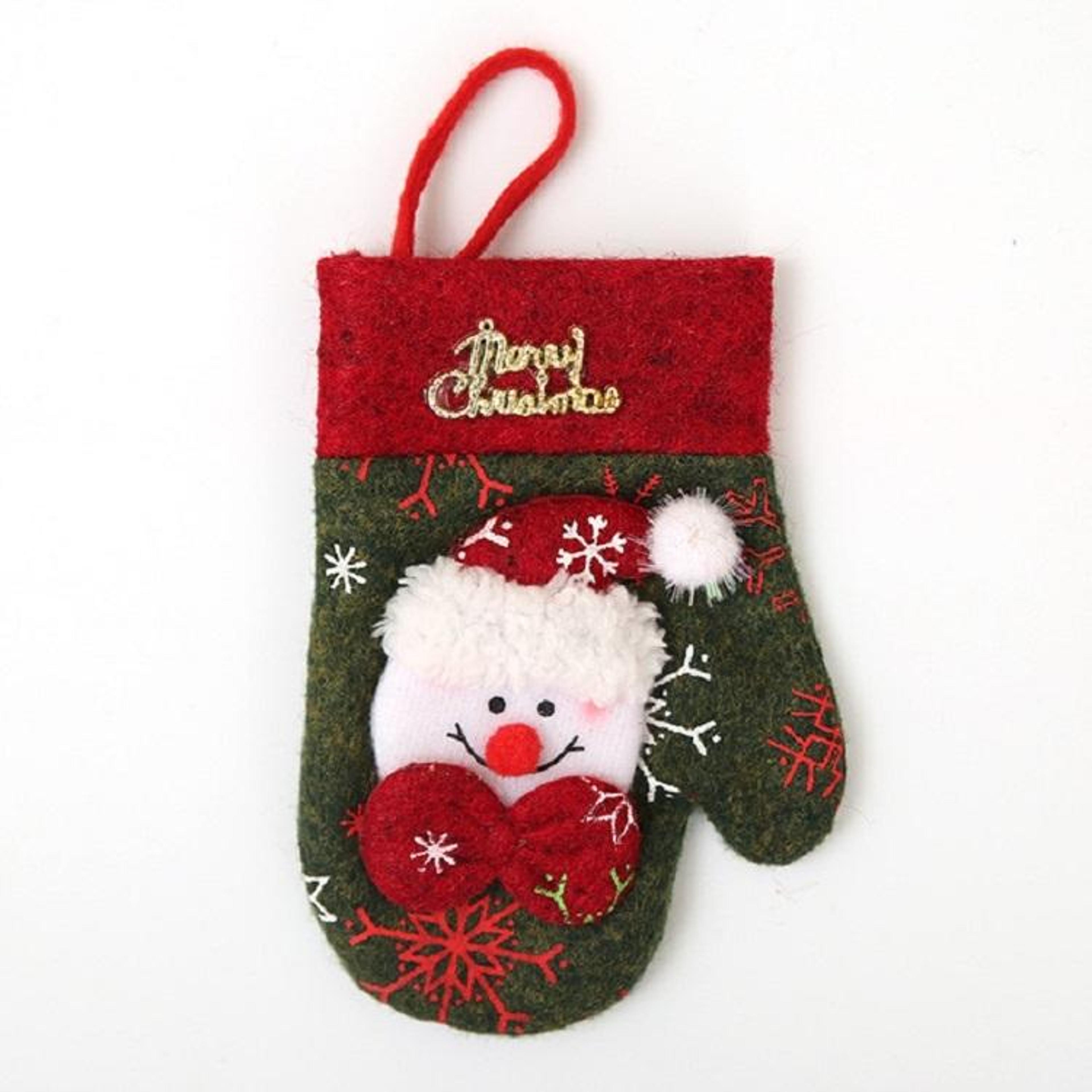 Christmas Glove Christmas Cutlery Holders For Festive Table Decor  Silverware Gift Bags 5