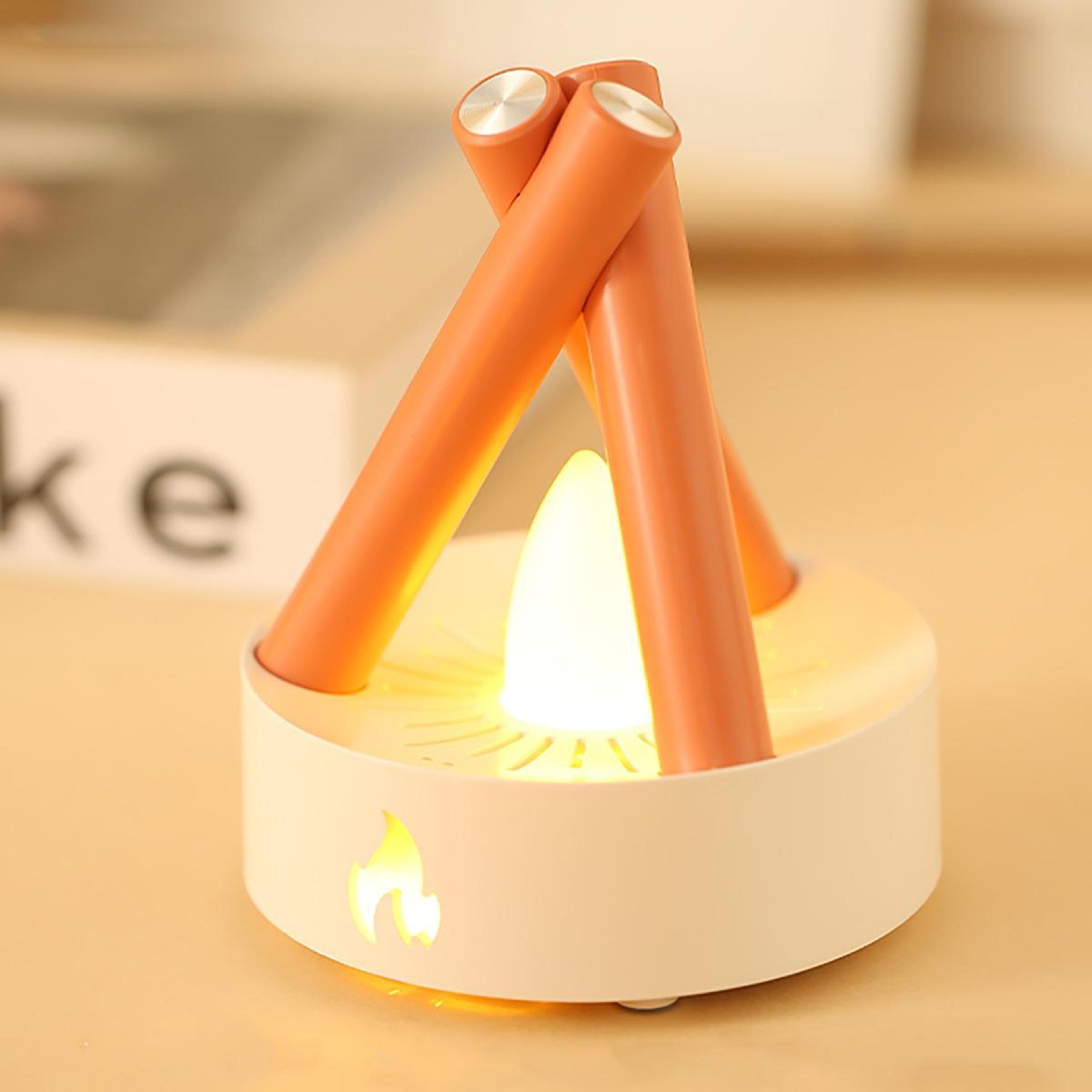 Sleep Assist White Noise Night Light With Campfire Flame Effect  5 Soothing Sounds 9