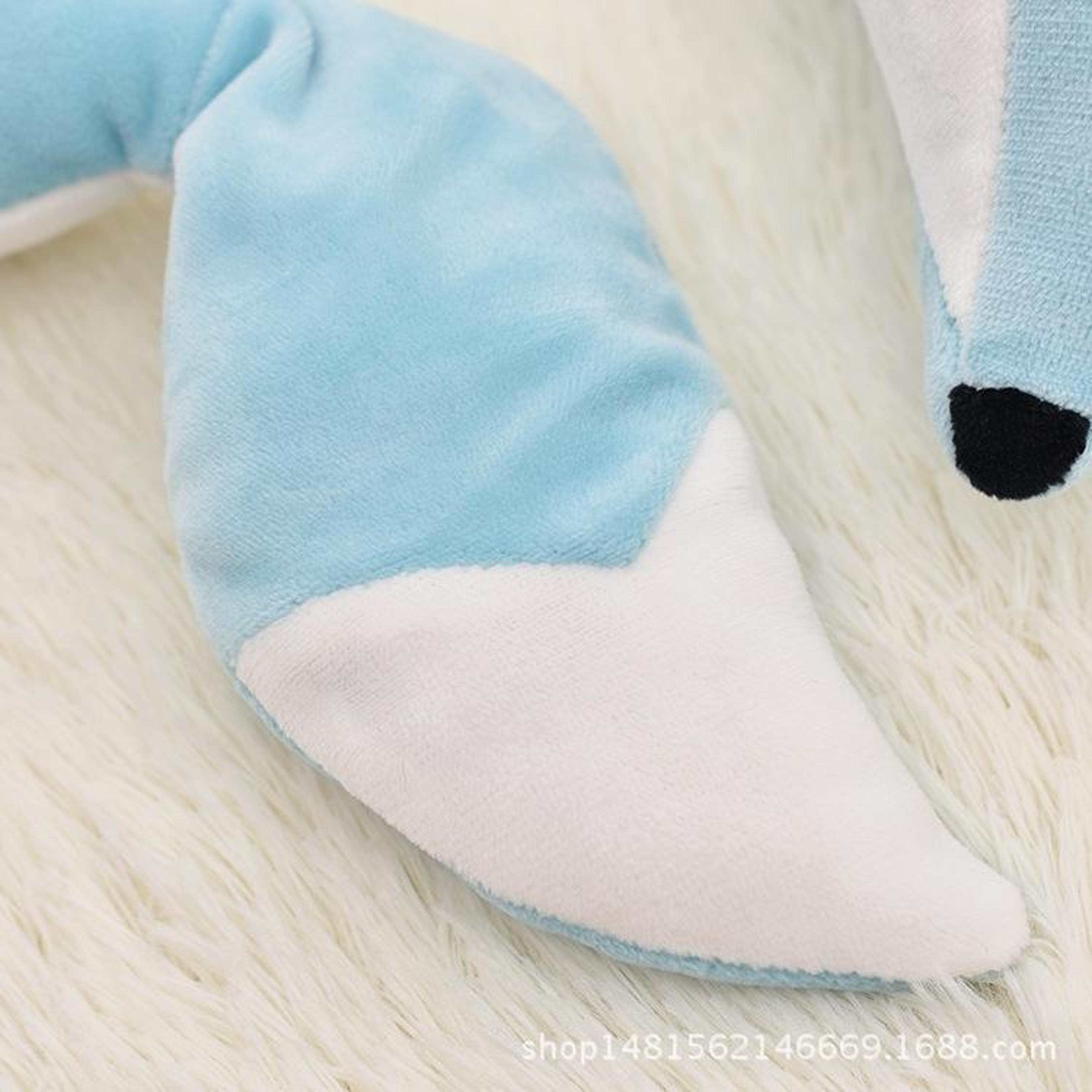Cute Fox Travel Neck Pillow Soft Plush U Shaped Neck Support Cushion For Car Plane And Office 2