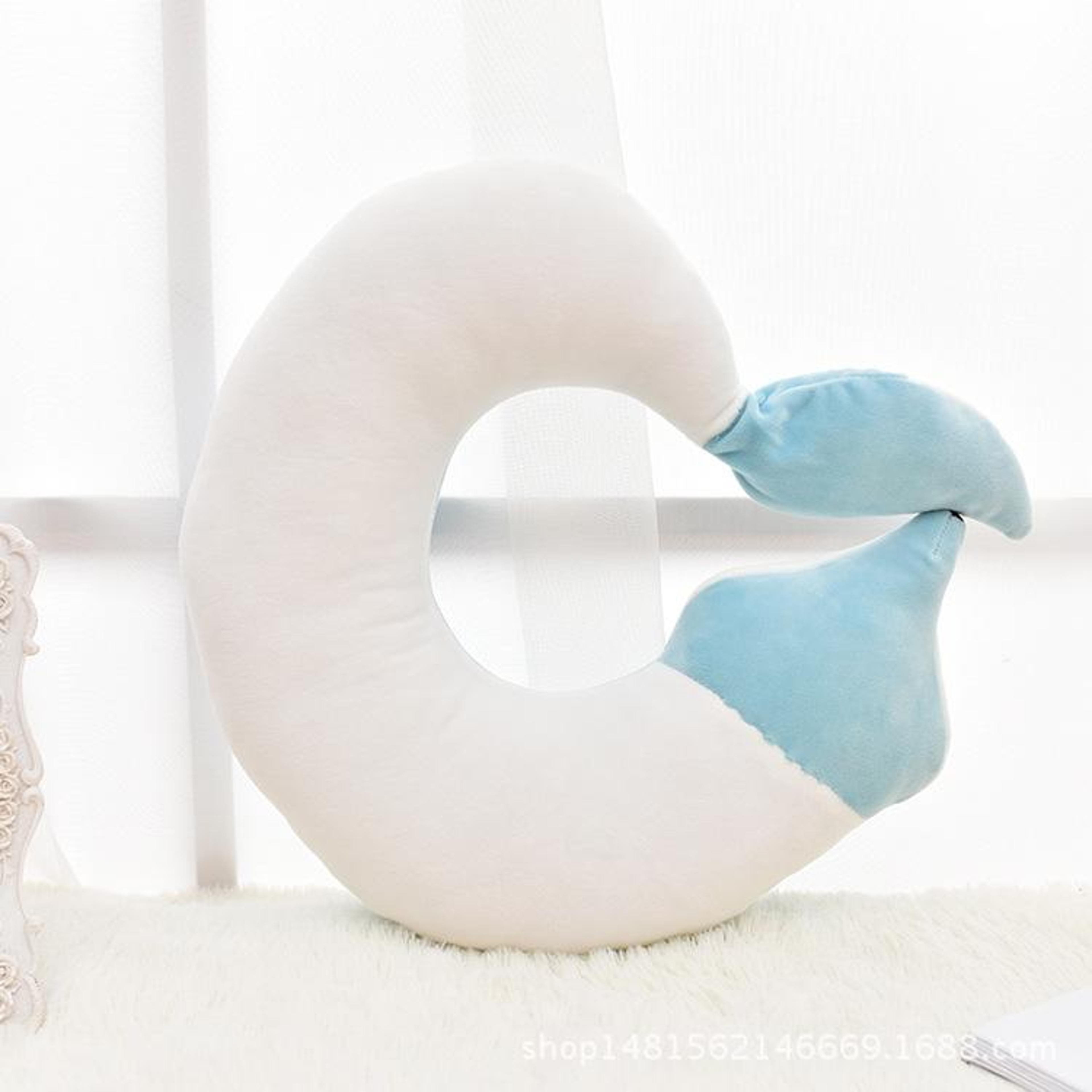 Cute Fox Travel Neck Pillow Soft Plush U Shaped Neck Support Cushion For Car Plane And Office 3