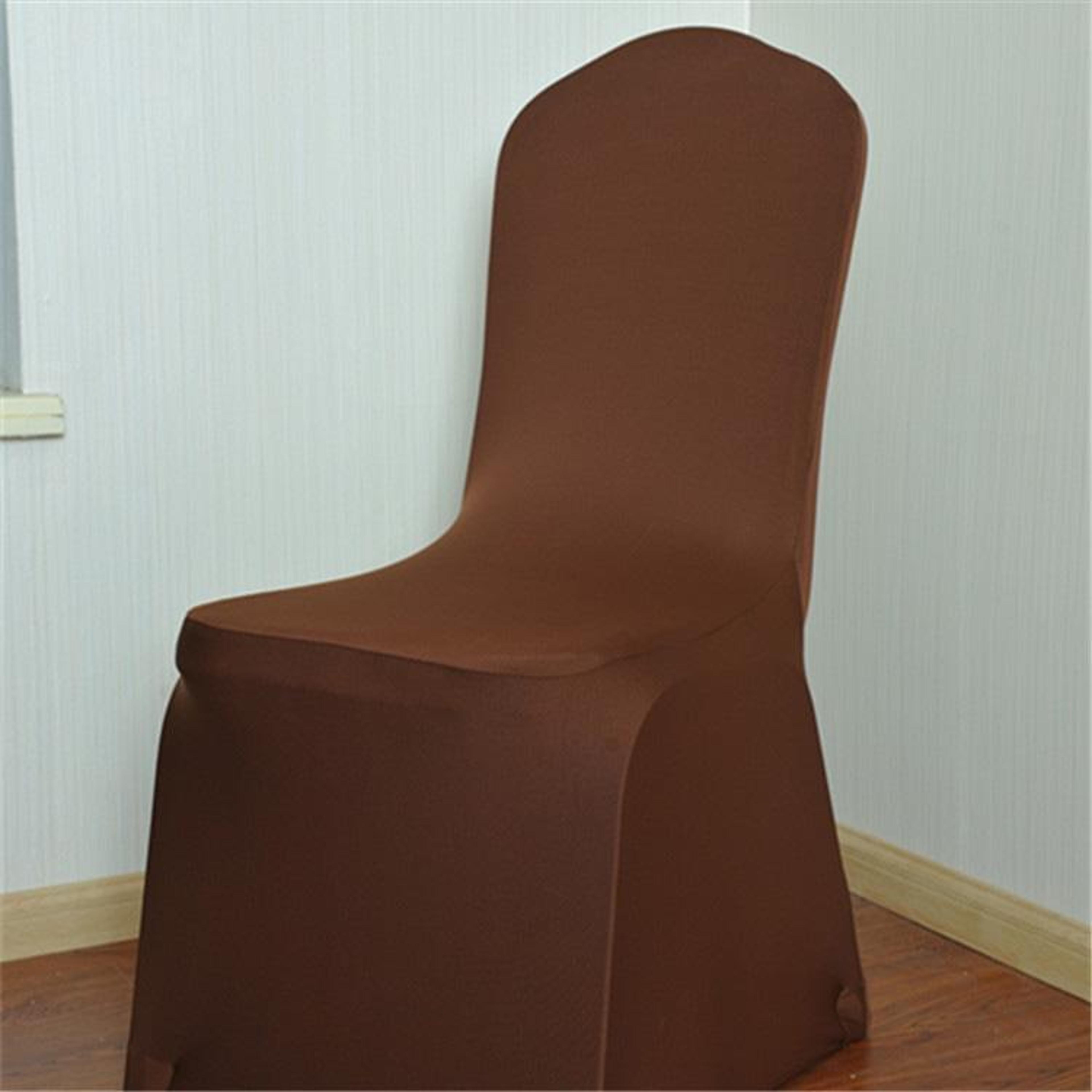 Elegant Spandex Chair Cover Stretch Wedding Banquet Chair Cover For Events And Dining 7