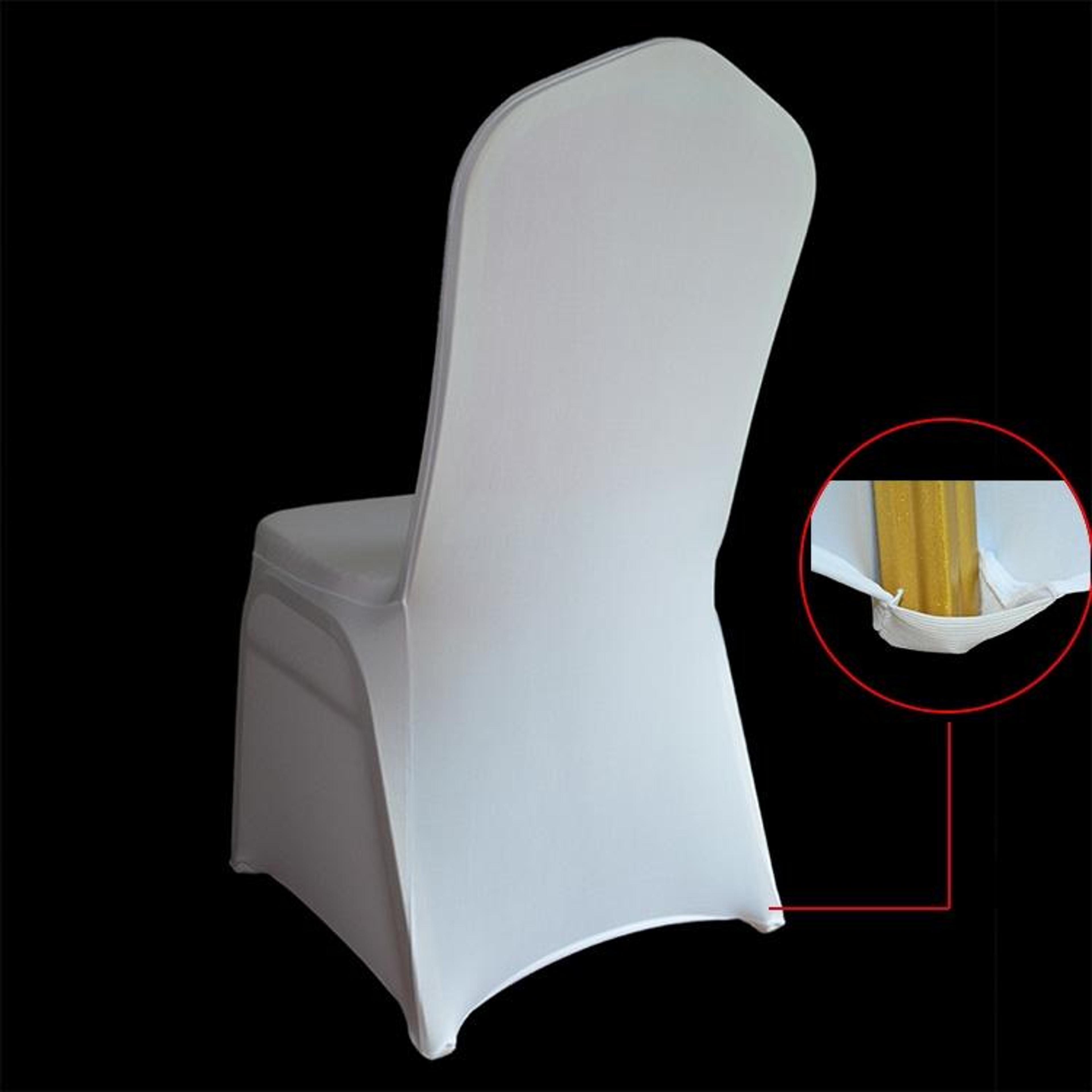 Elegant Spandex Chair Cover Stretch Wedding Banquet Chair Cover For Events And Dining 1