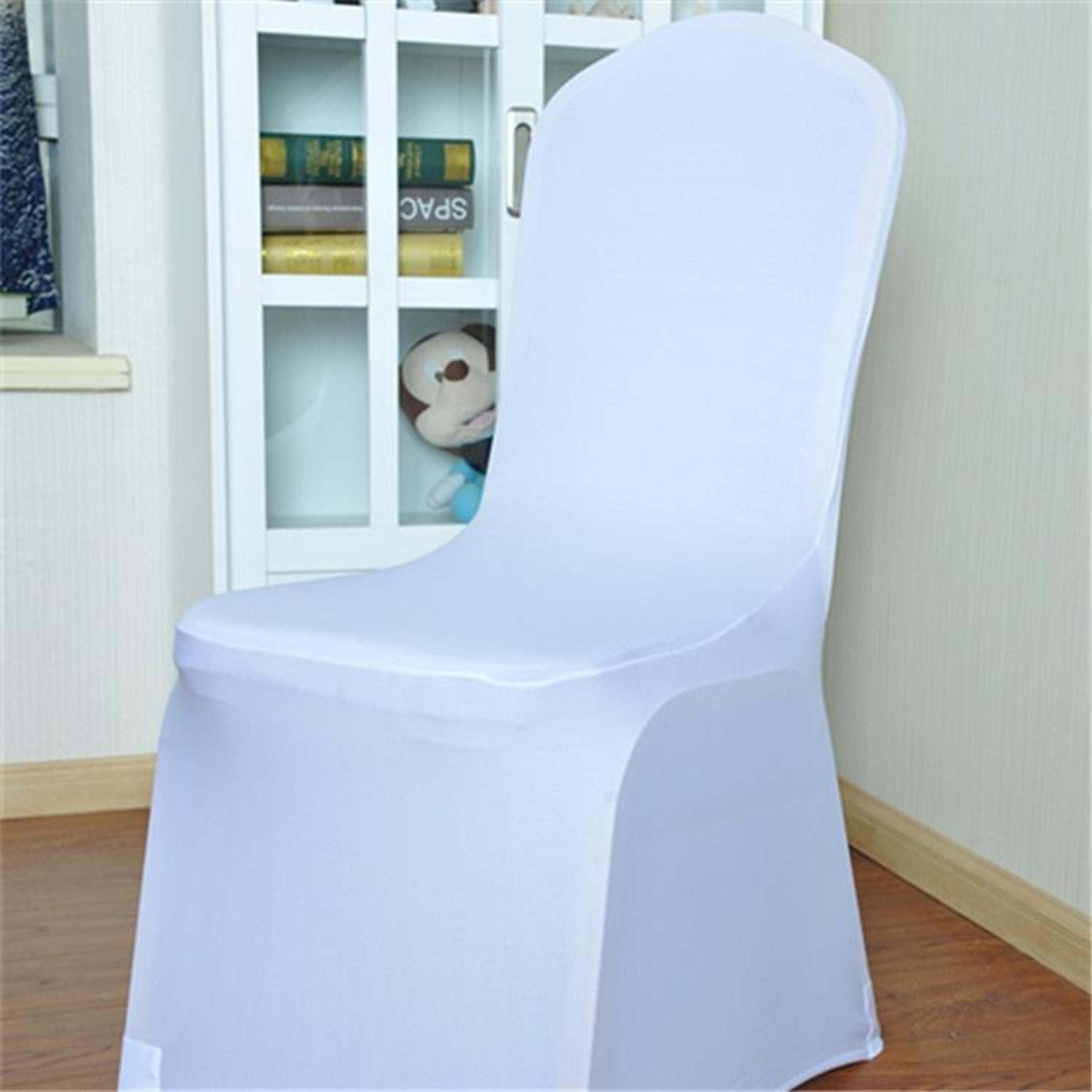 Elegant Spandex Chair Cover Stretch Wedding Banquet Chair Cover For Events And Dining 10
