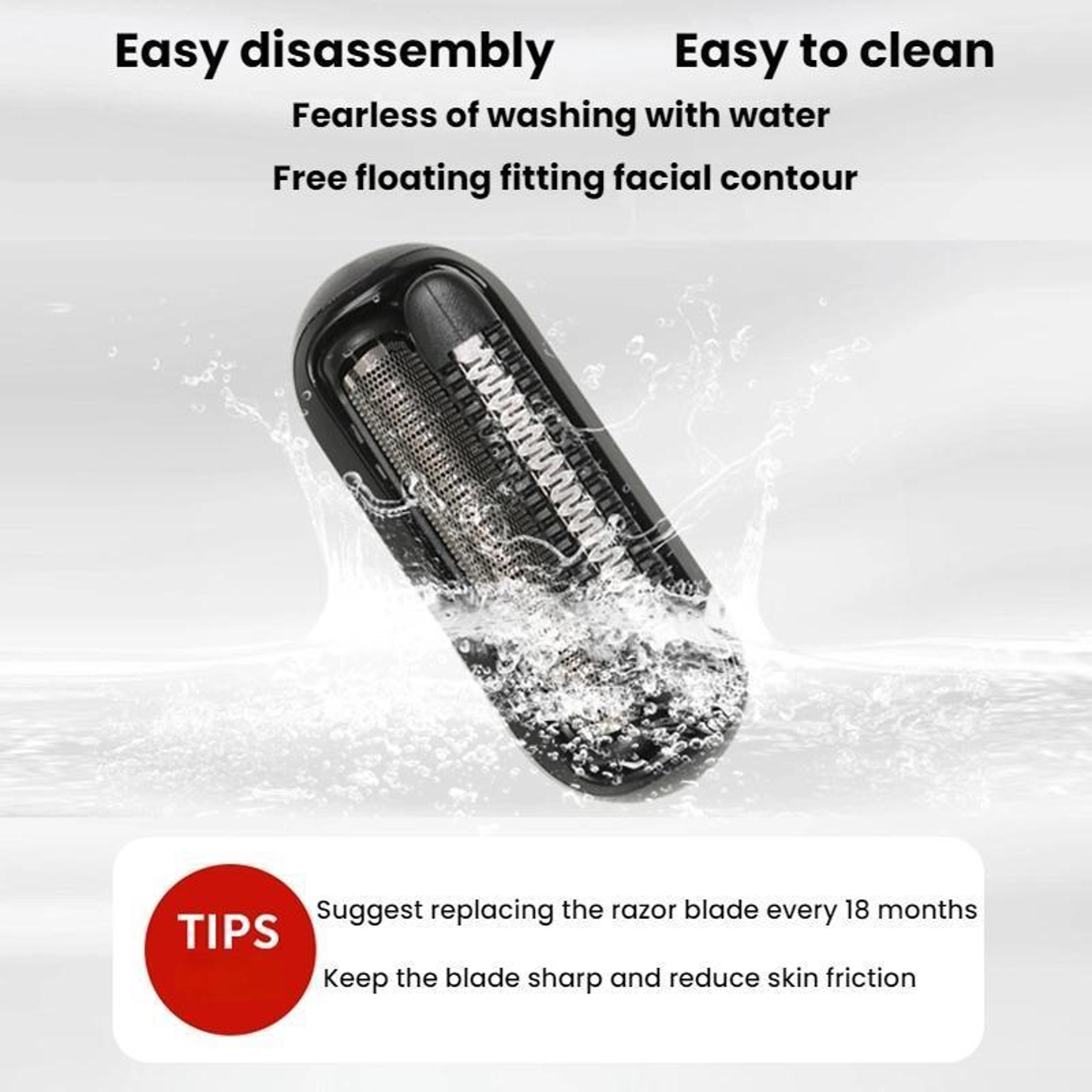 Braun Replacement Shaver Head For 20MB 5603 M1011Y M1011K Floating Foil Blade 4