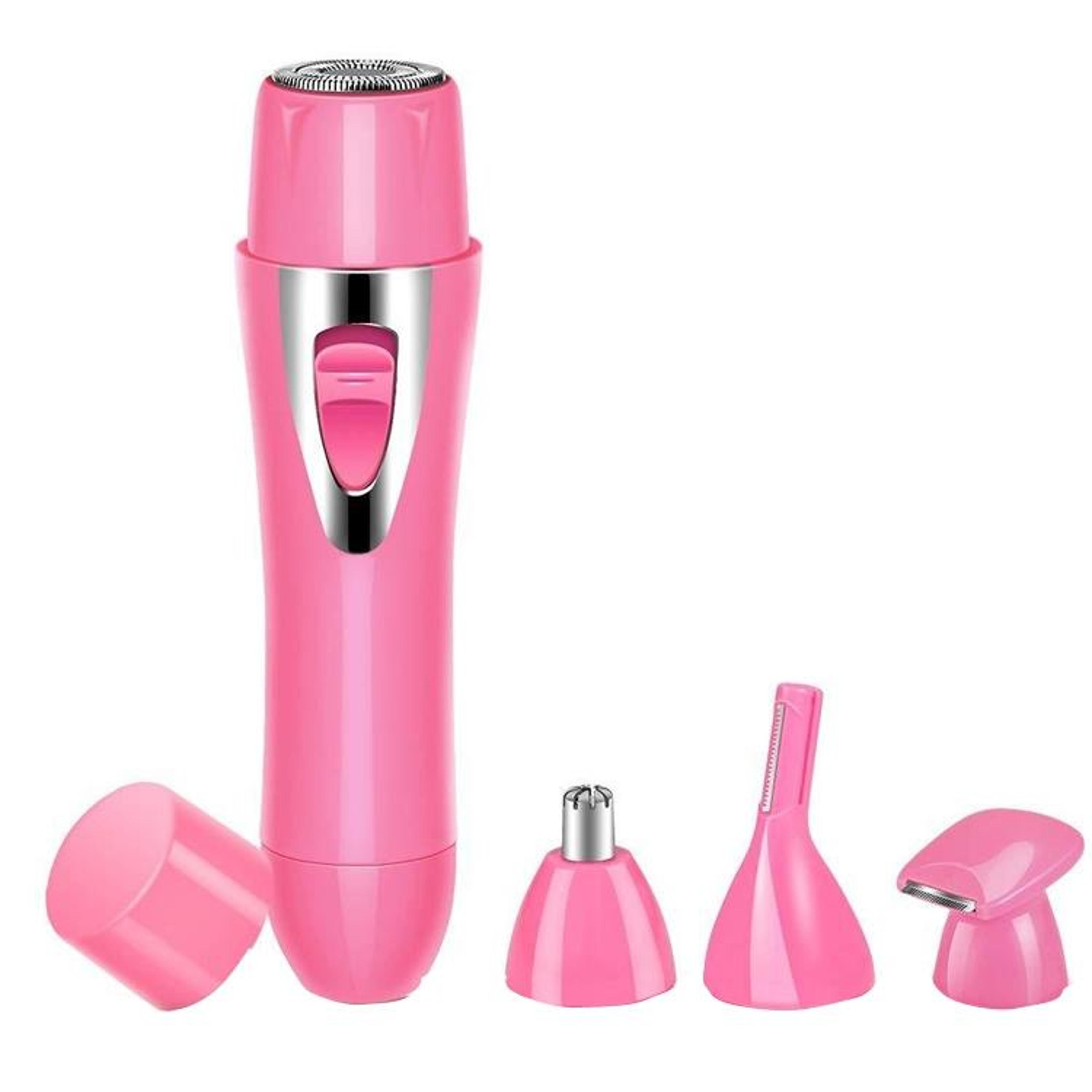 4 In 1 USB Rechargeable Shaver Nose Hair Trimmer And Eyebrow Grooming Kit 5
