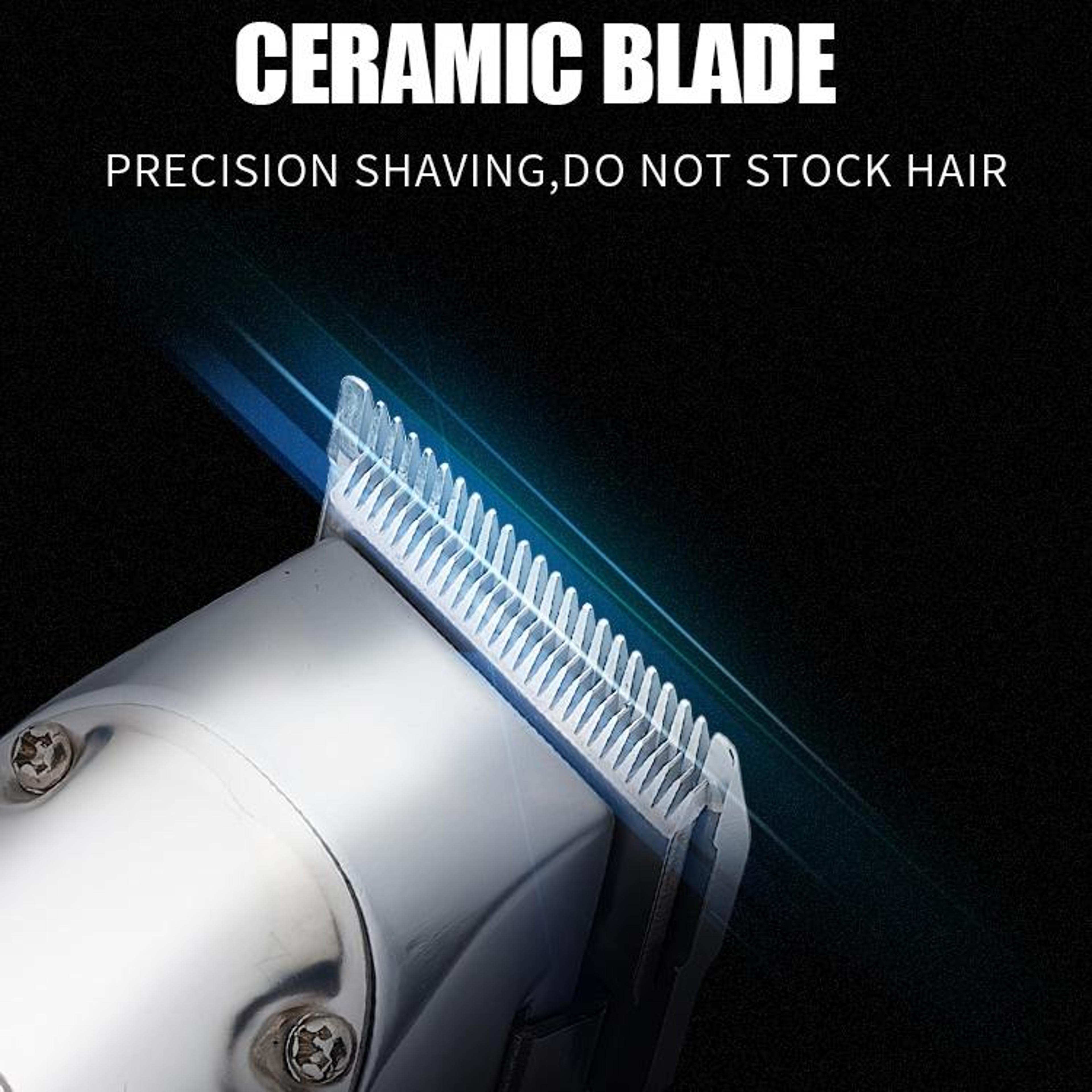 Retro Professional Hair Clipper Rechargeable Hair Trimmer With LCD Display 2