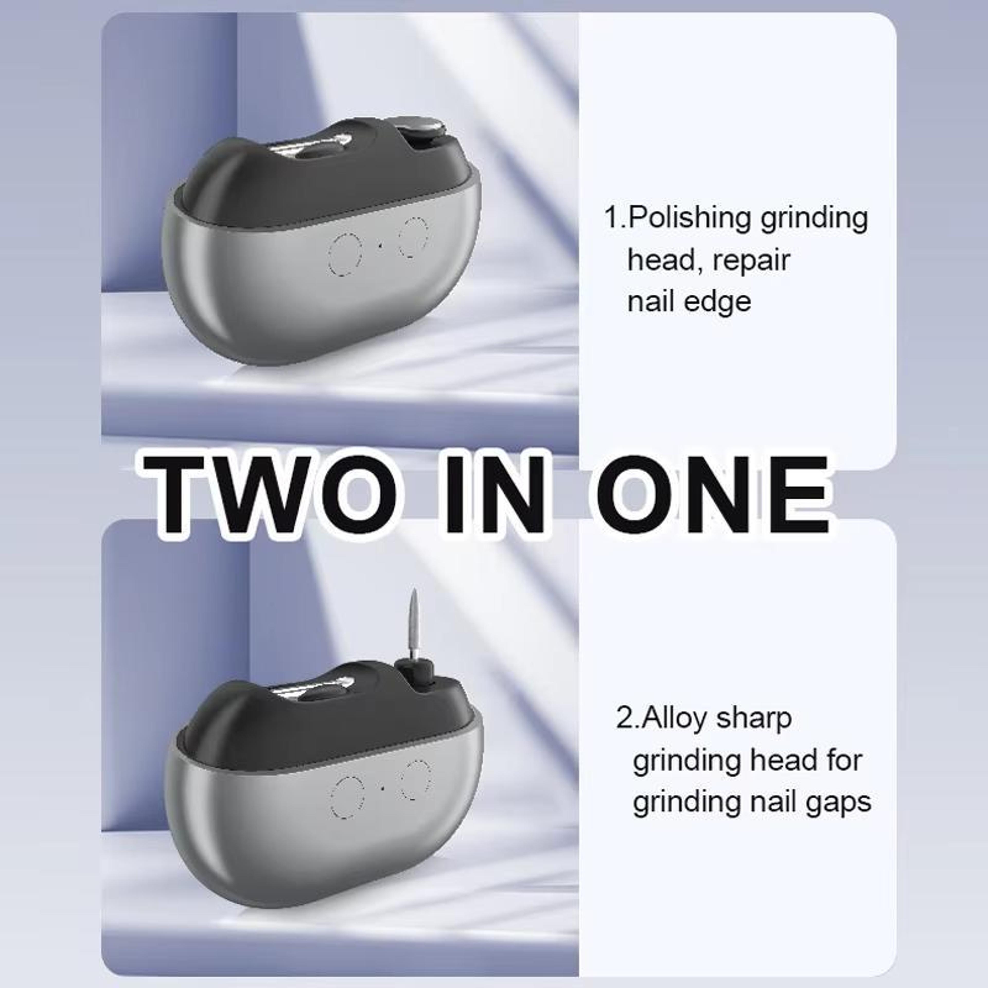 3 In 1 Electric Nail Clipper Automatic Nail Trimmer And Electric Nail File 1