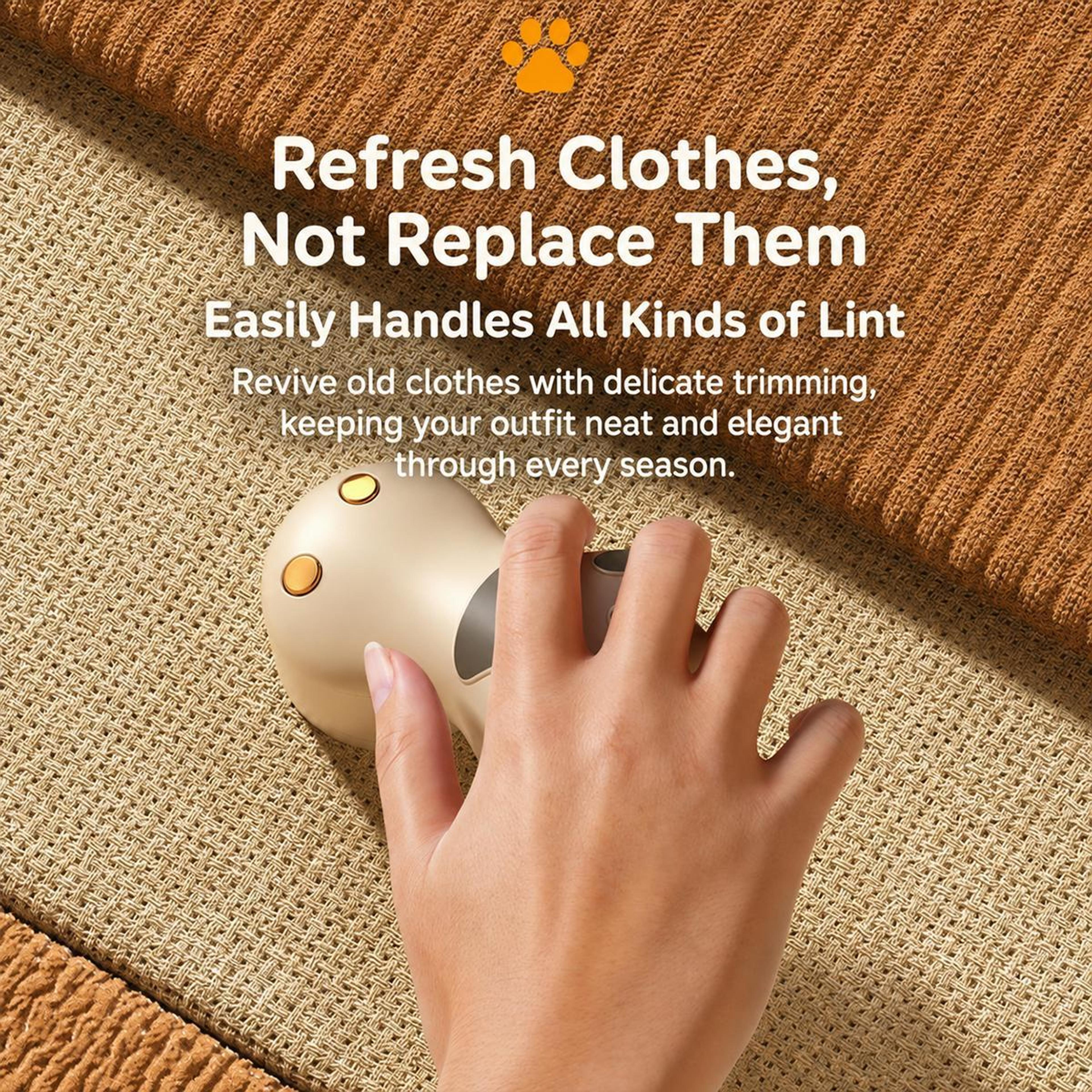 Cat Claw Electric Lint Remover And Fabric Shaver For Clothes And Furniture 13