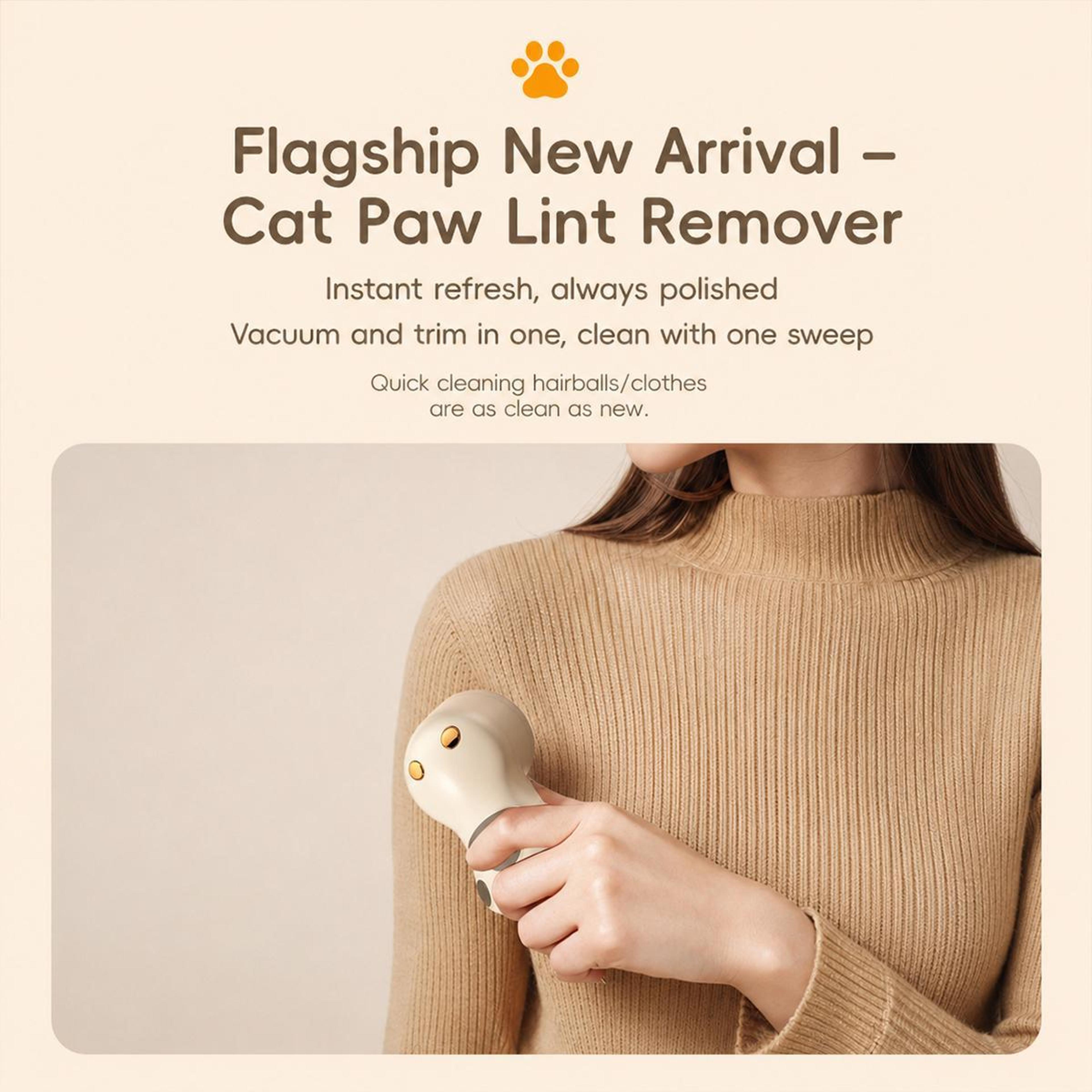 Cat Claw Electric Lint Remover And Fabric Shaver For Clothes And Furniture 8