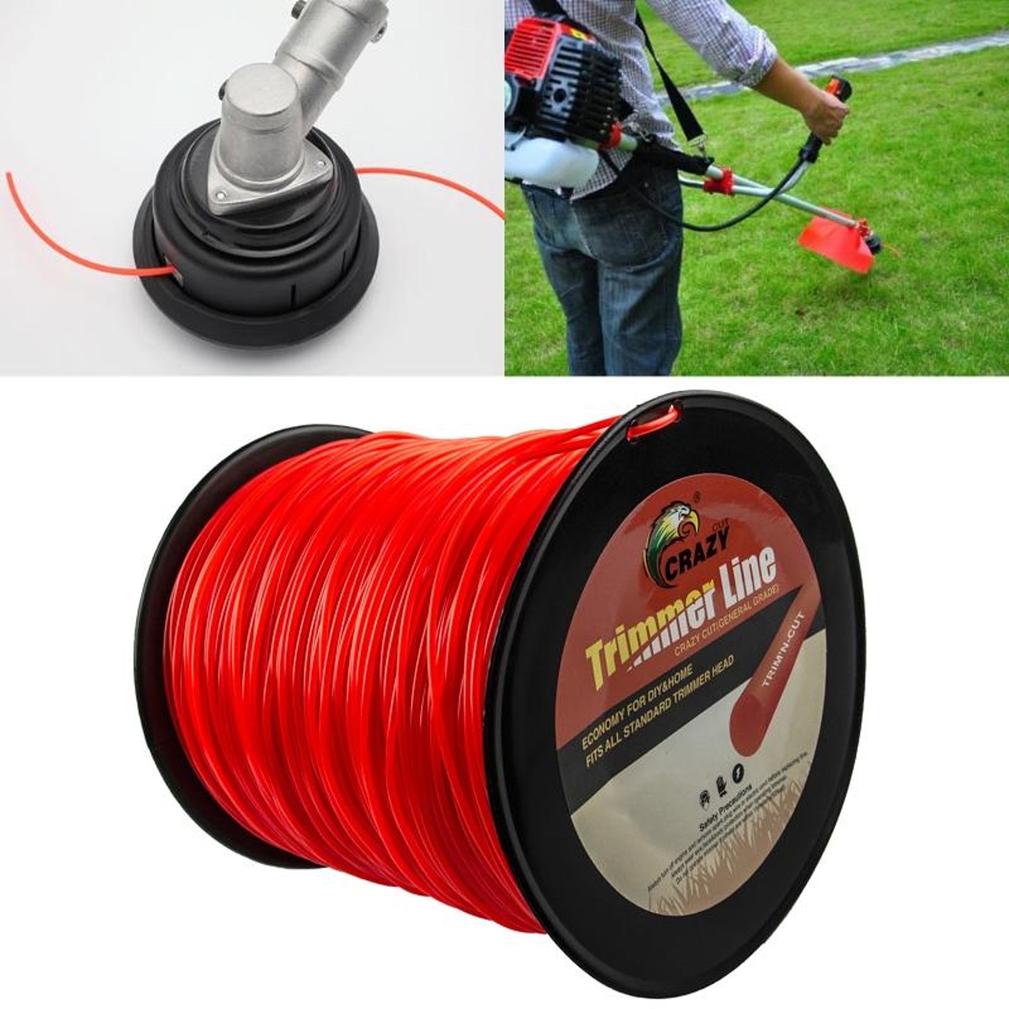 30mm Round Heavy Duty Nylon Trimmer Line 5LB Round Weed Eater String 1
