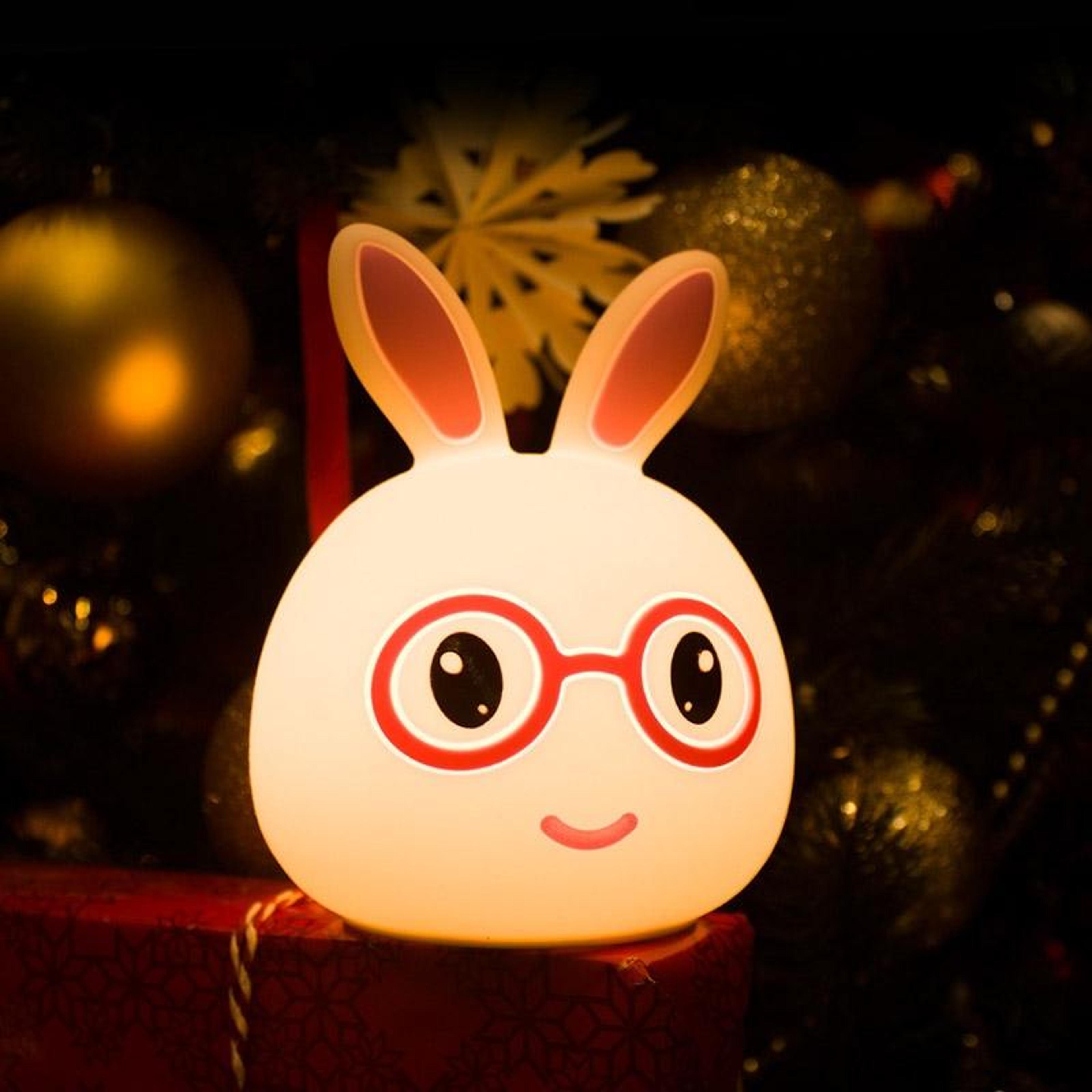 Cute Rabbit Night Light For Kids With Color Changing Light And Touch Pat Sensor 9