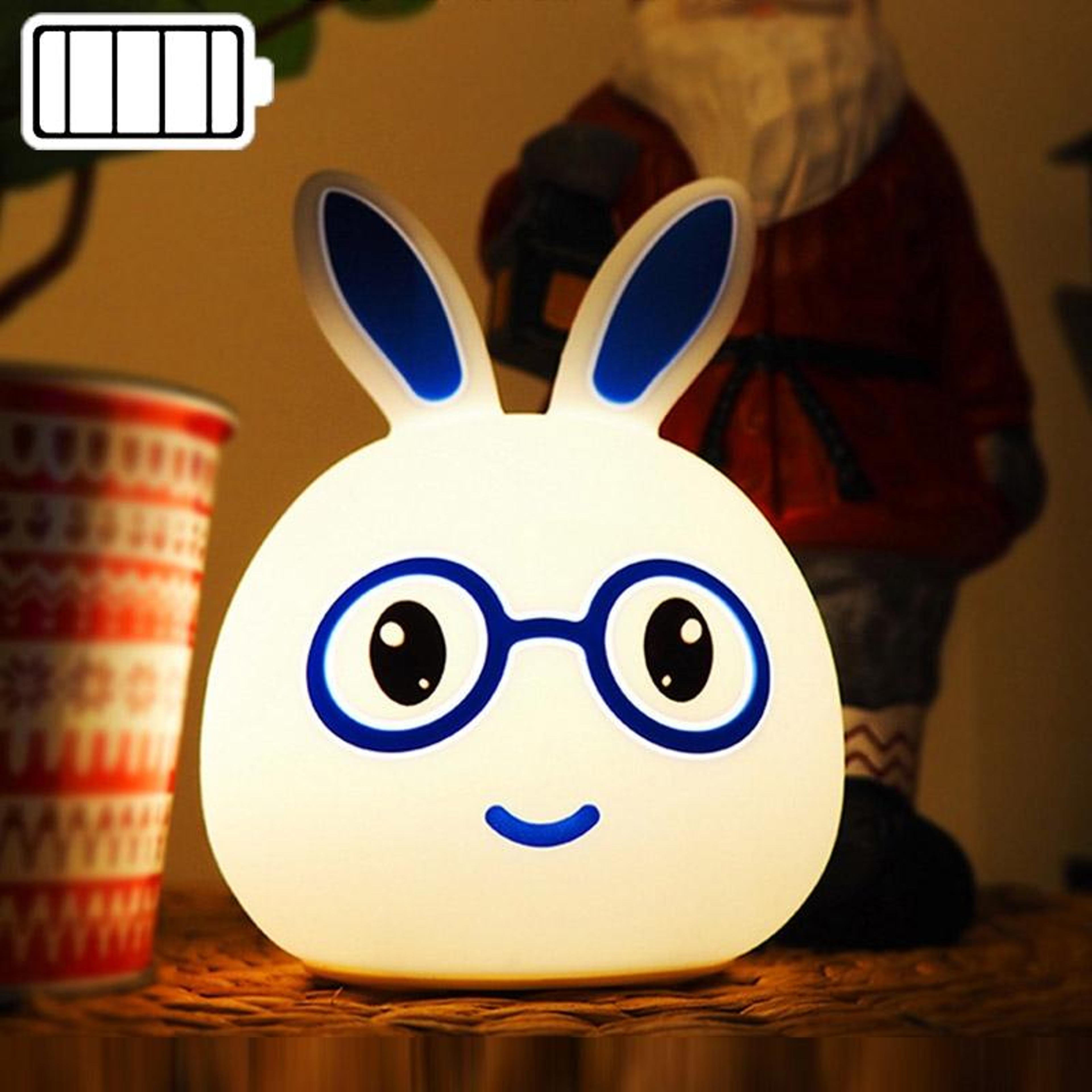 Cute Rabbit Night Light For Kids With Color Changing Light And Touch Pat Sensor 14