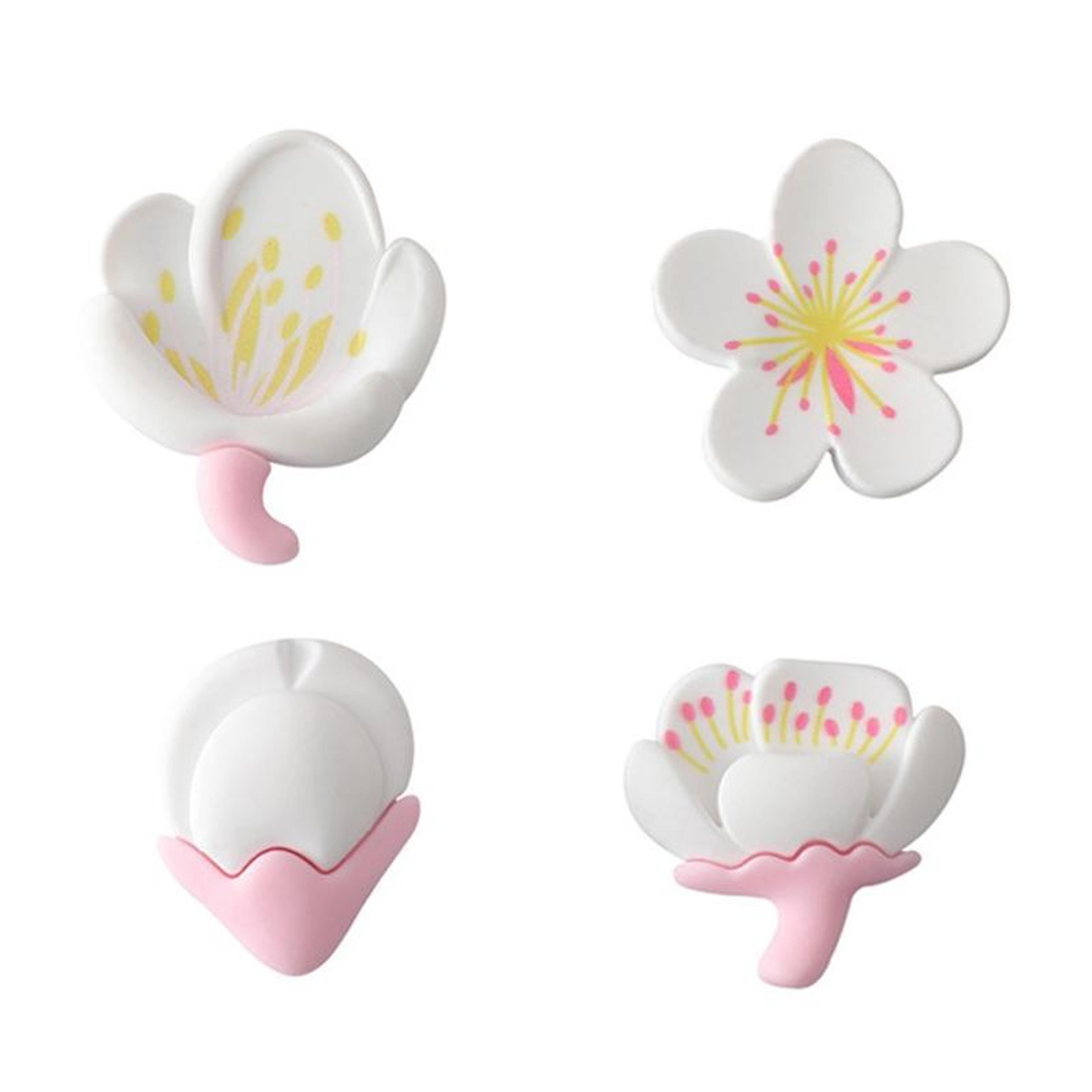 4 PCS Tulip Fridge Magnets Set Decorative Flower Refrigerator Magnets For Kitchen Decor 6