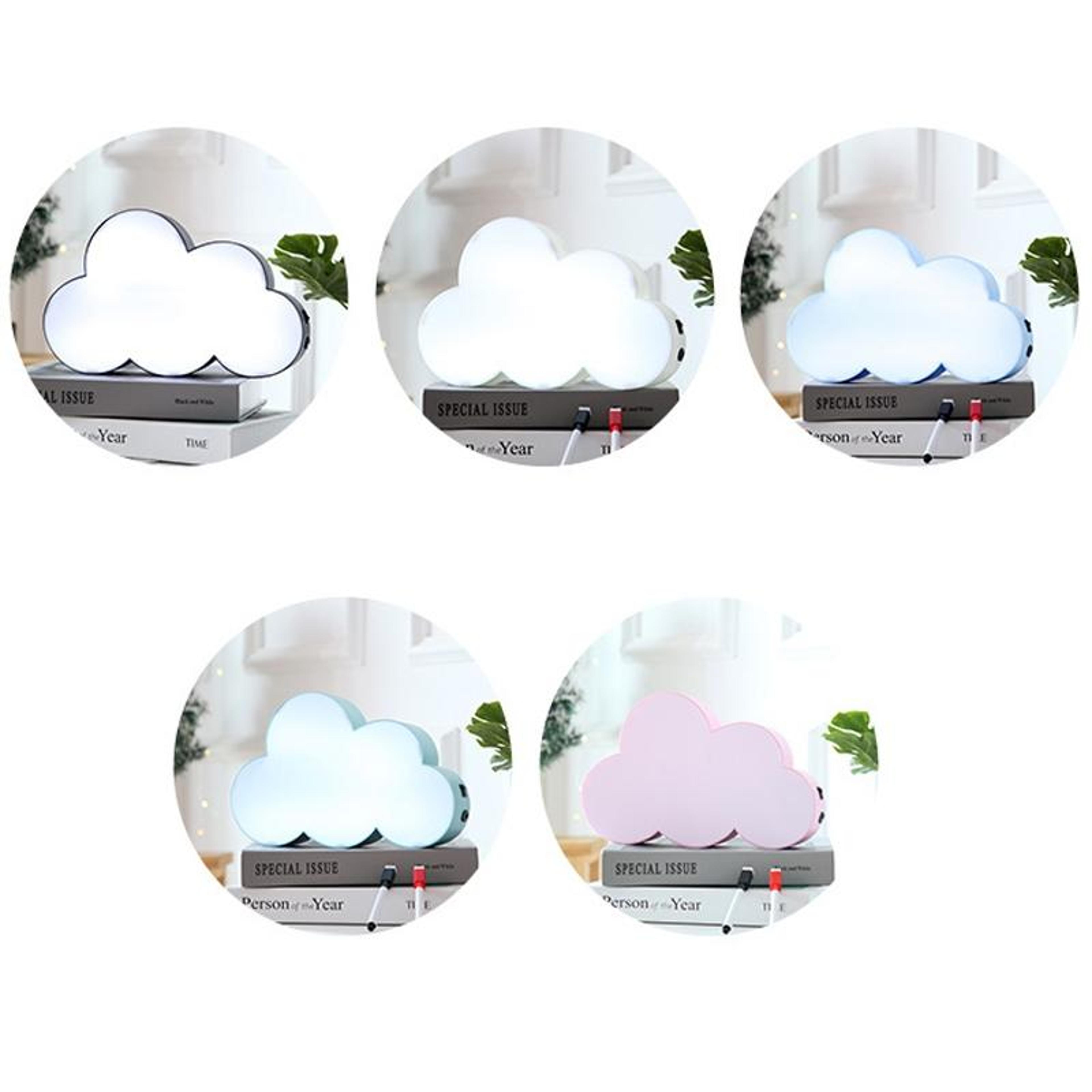 Cloud LED Message Board Erasable Writing Night Light With 8 Lighting Modes 1