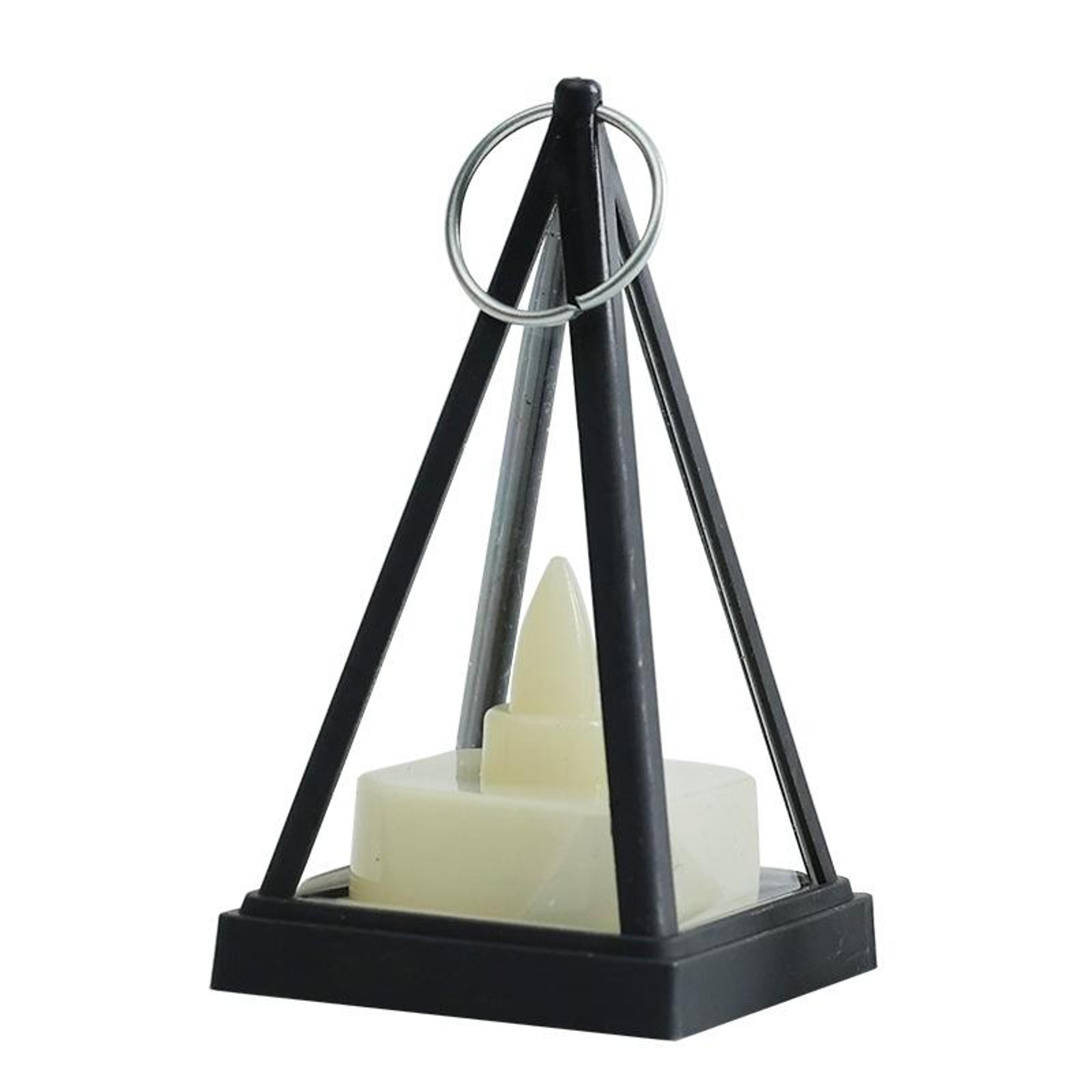 Pyramid LED Candle Light Warm White Flameless Candle For Home Wedding And Party Decor 6