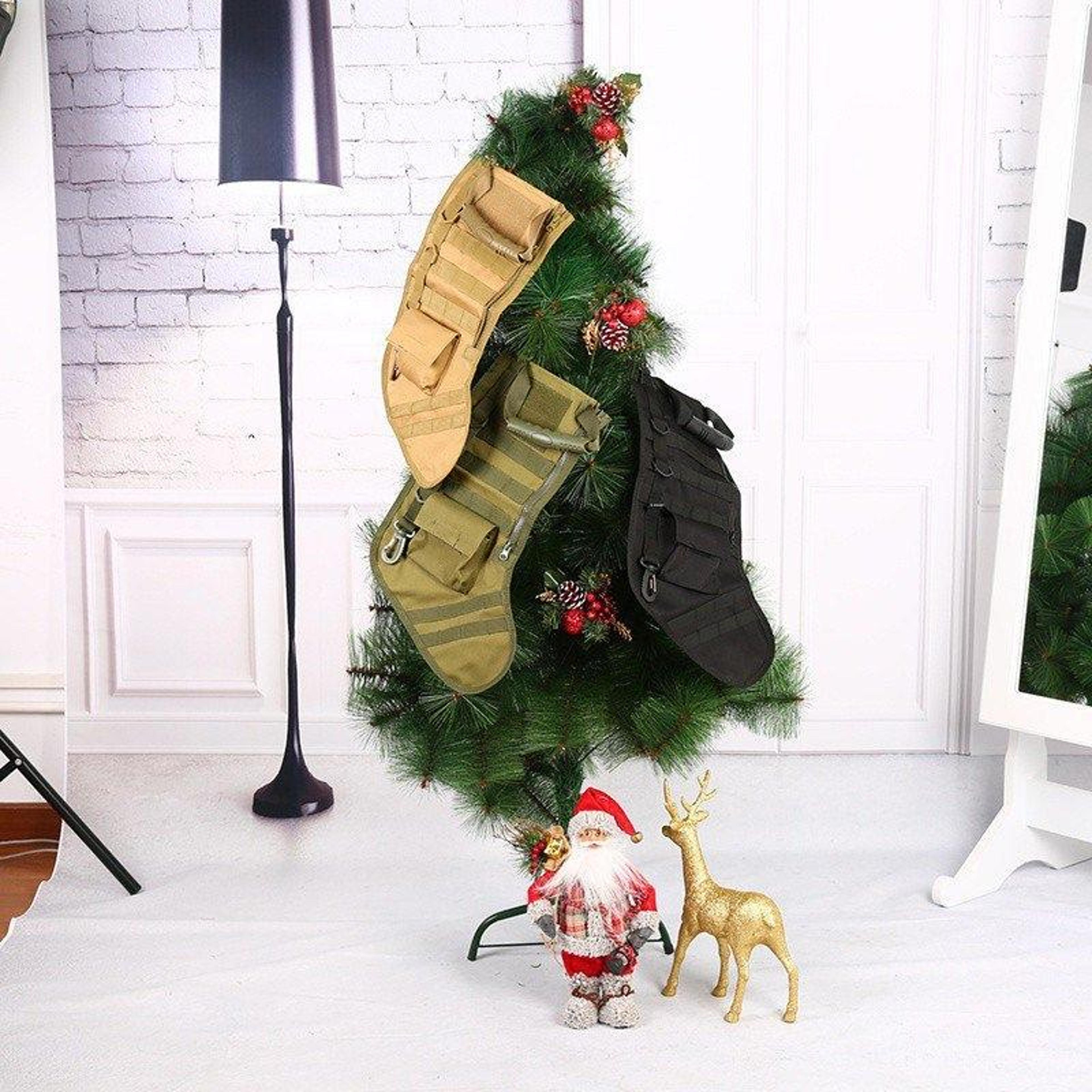 Oxford Christmas Stocking Gift Bag For Sports Gear And Holiday Storage 6