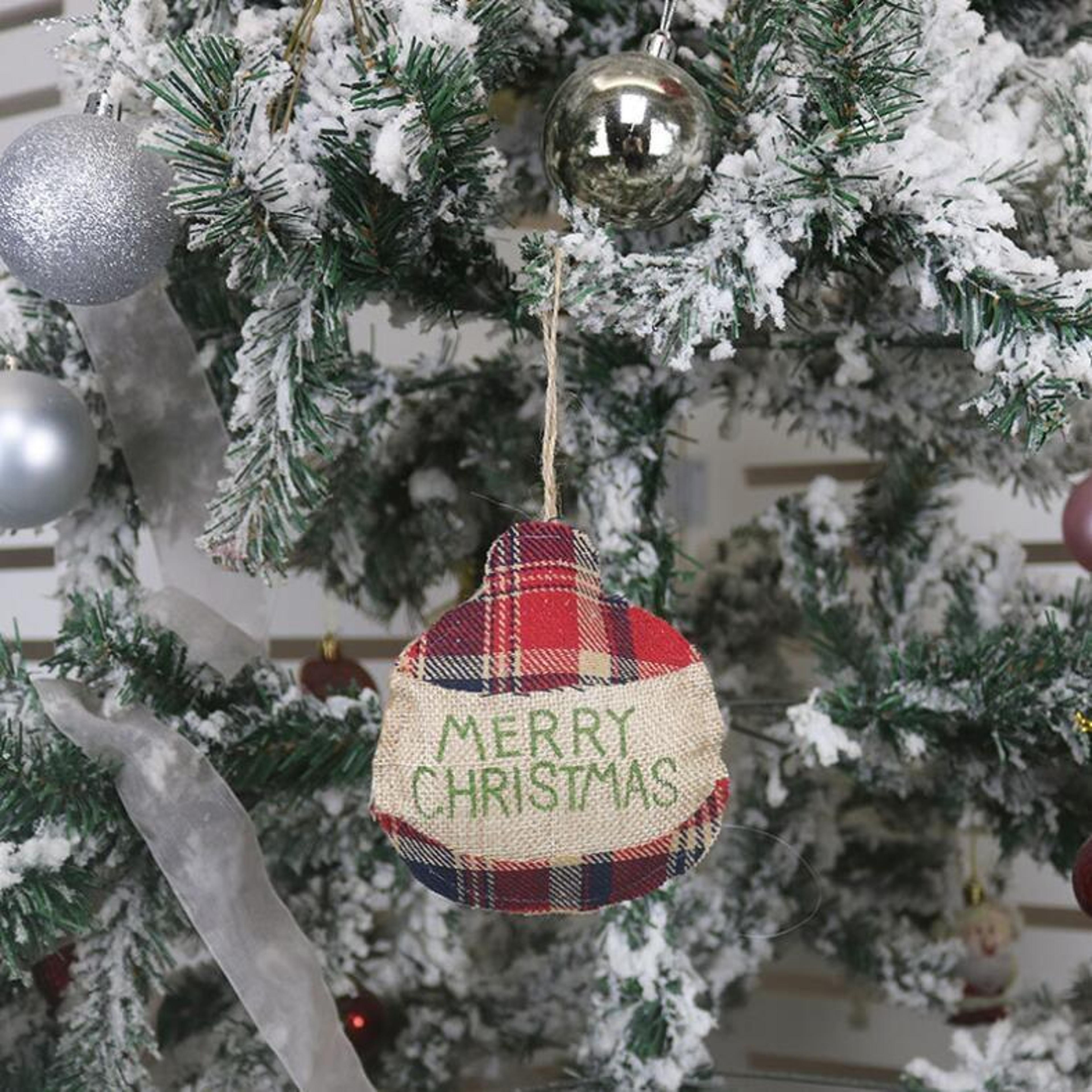Mini Christmas Stocking Ornament Handmade Felt Christmas Tree Hanging Decoration 4