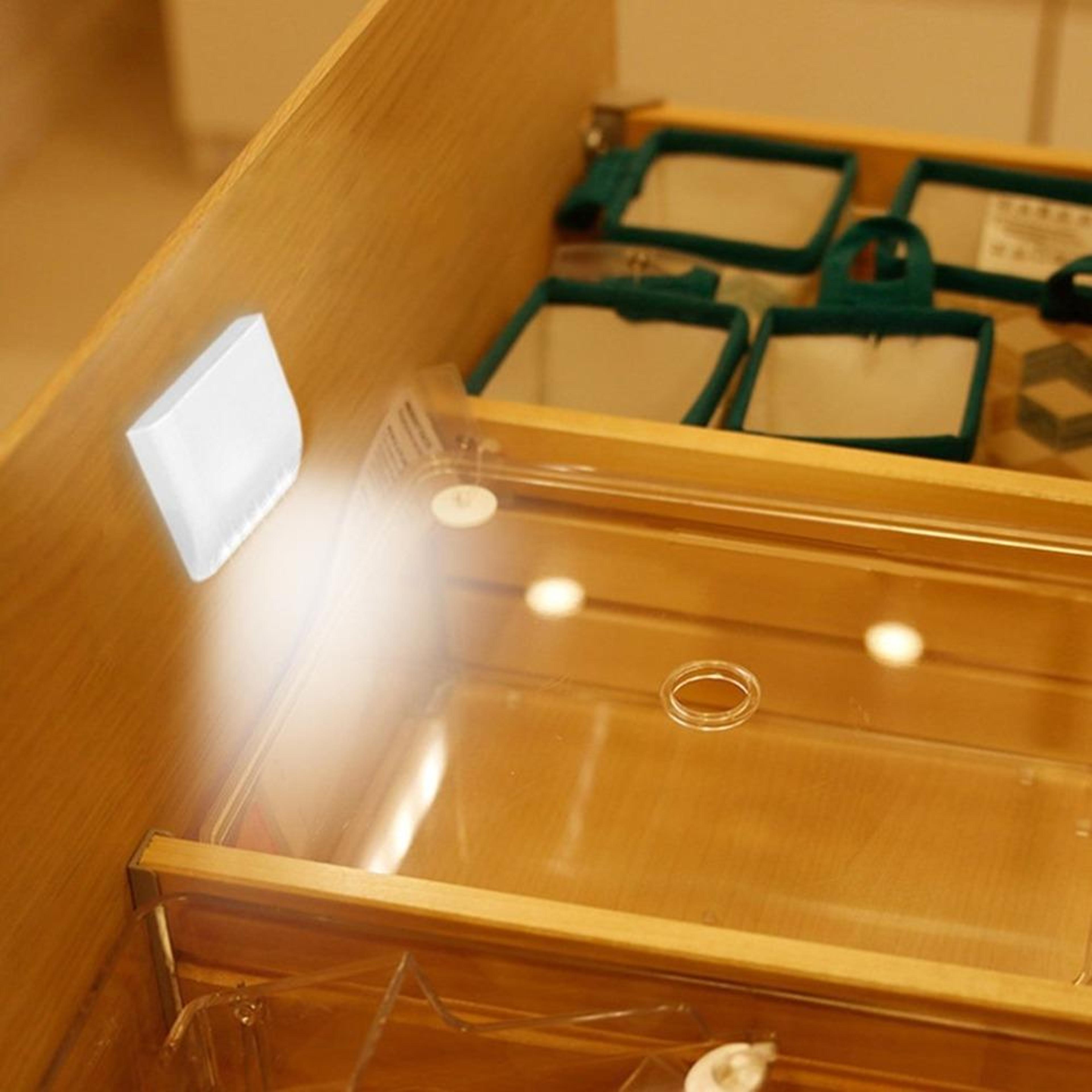 7LED Cabinet Hinge Light Smart Sensor LED Cabinet Light For Closets And Wardrobes 0