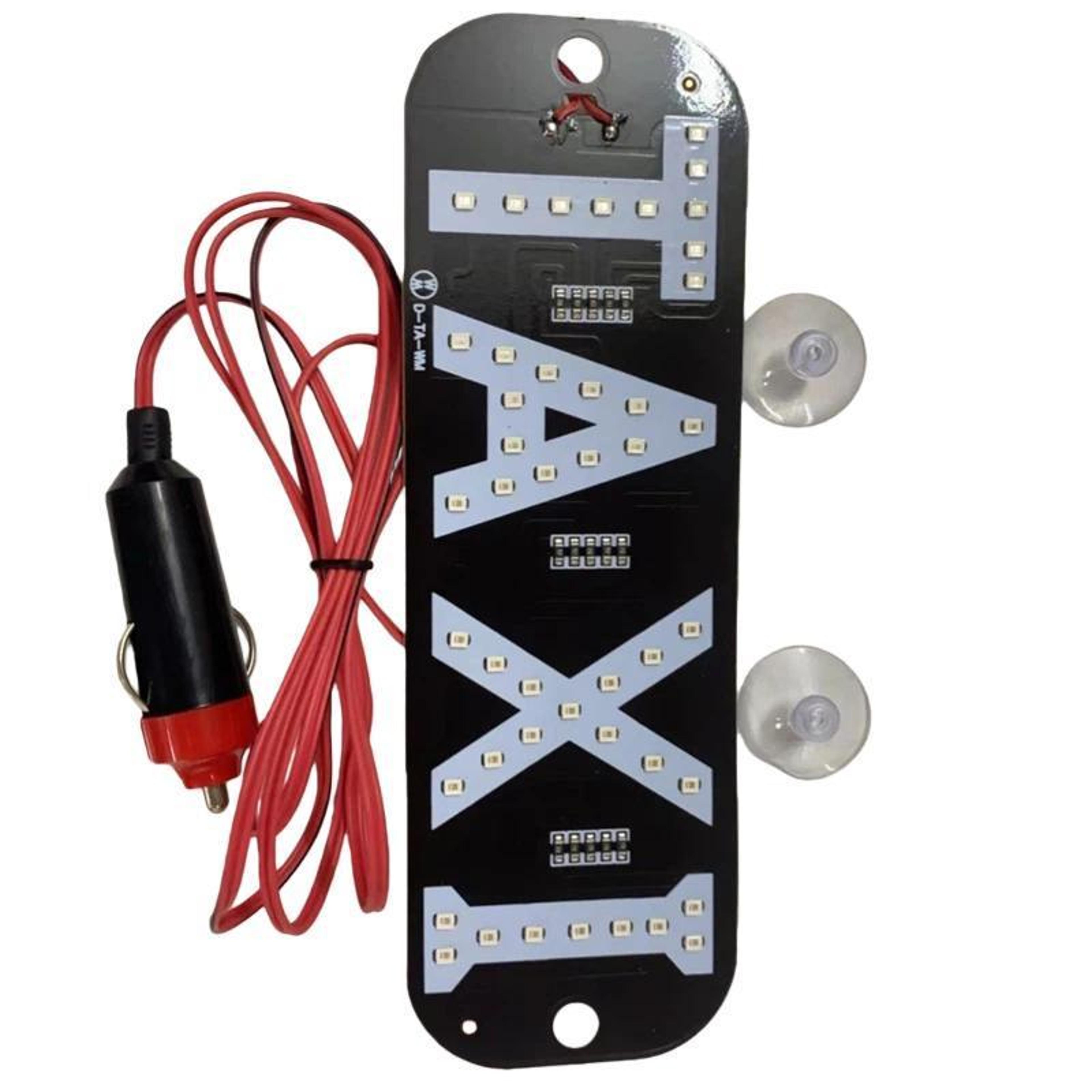 Taxi Roof Indicator Light With Switch 3W Vehicle Sign Lamp 2