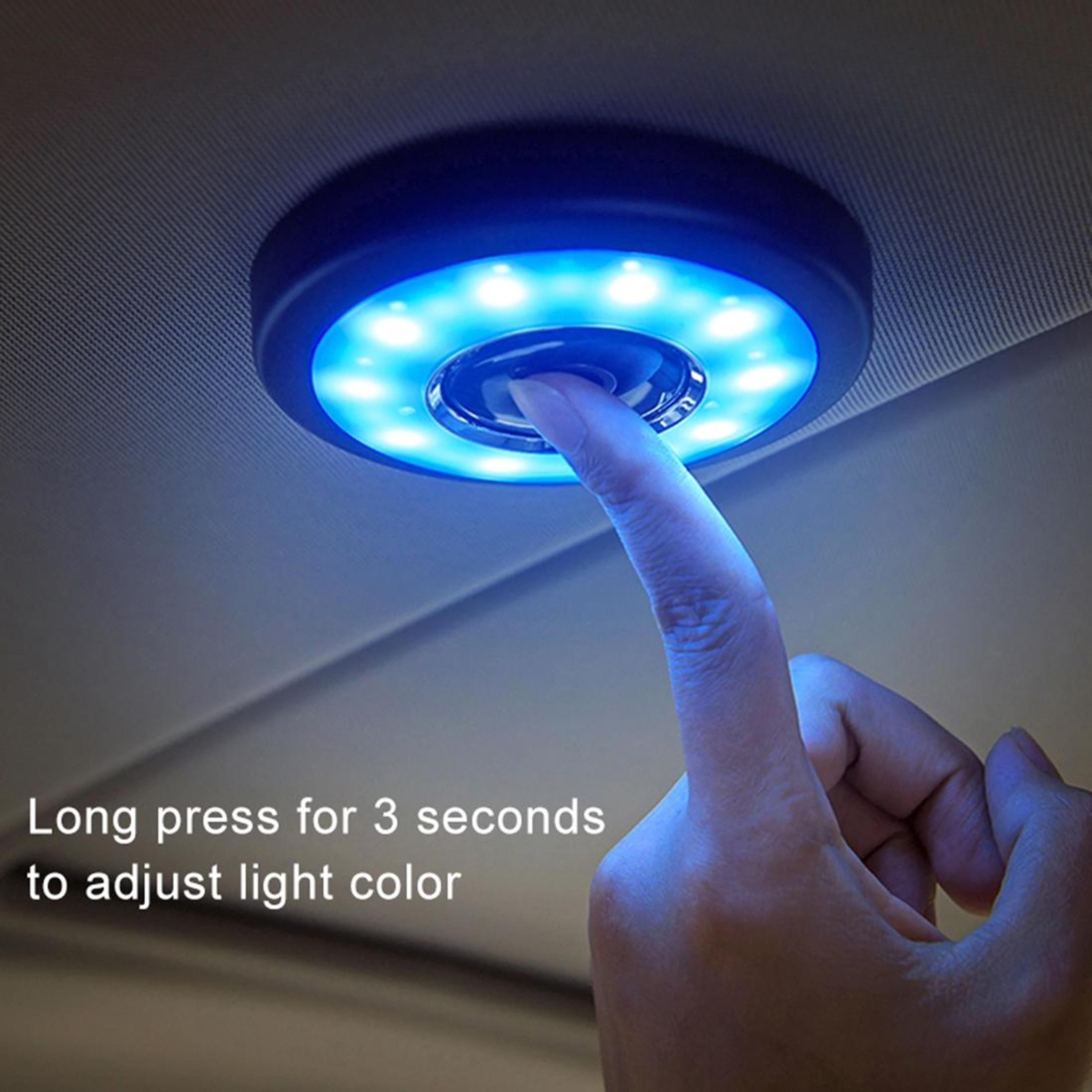 Car LED Dome Light Round Interior Reading Lamp 2