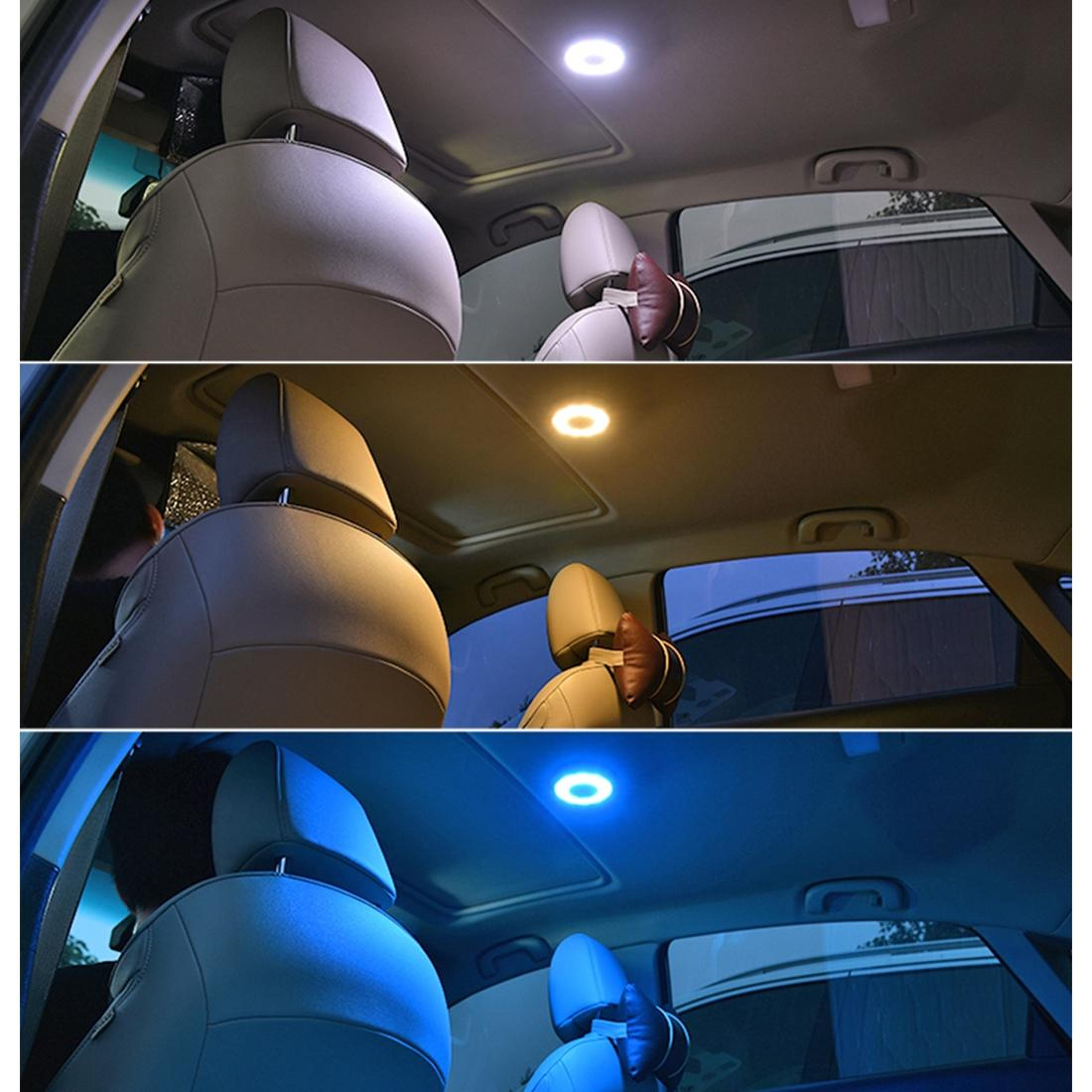 Car LED Dome Light Round Interior Reading Lamp 3