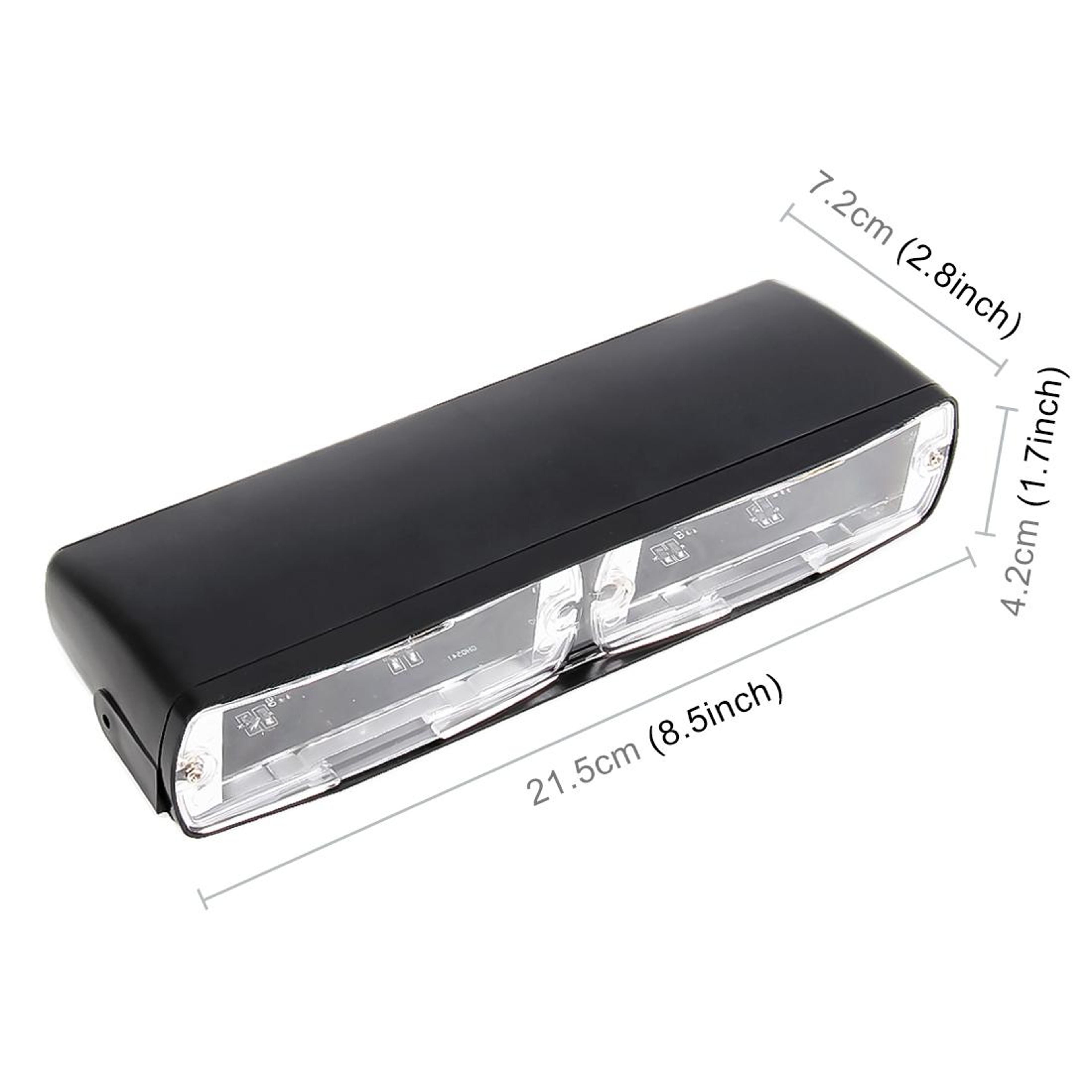 16 LED Car Windshield Strobe Warning Light With 18 Flash Patterns 5