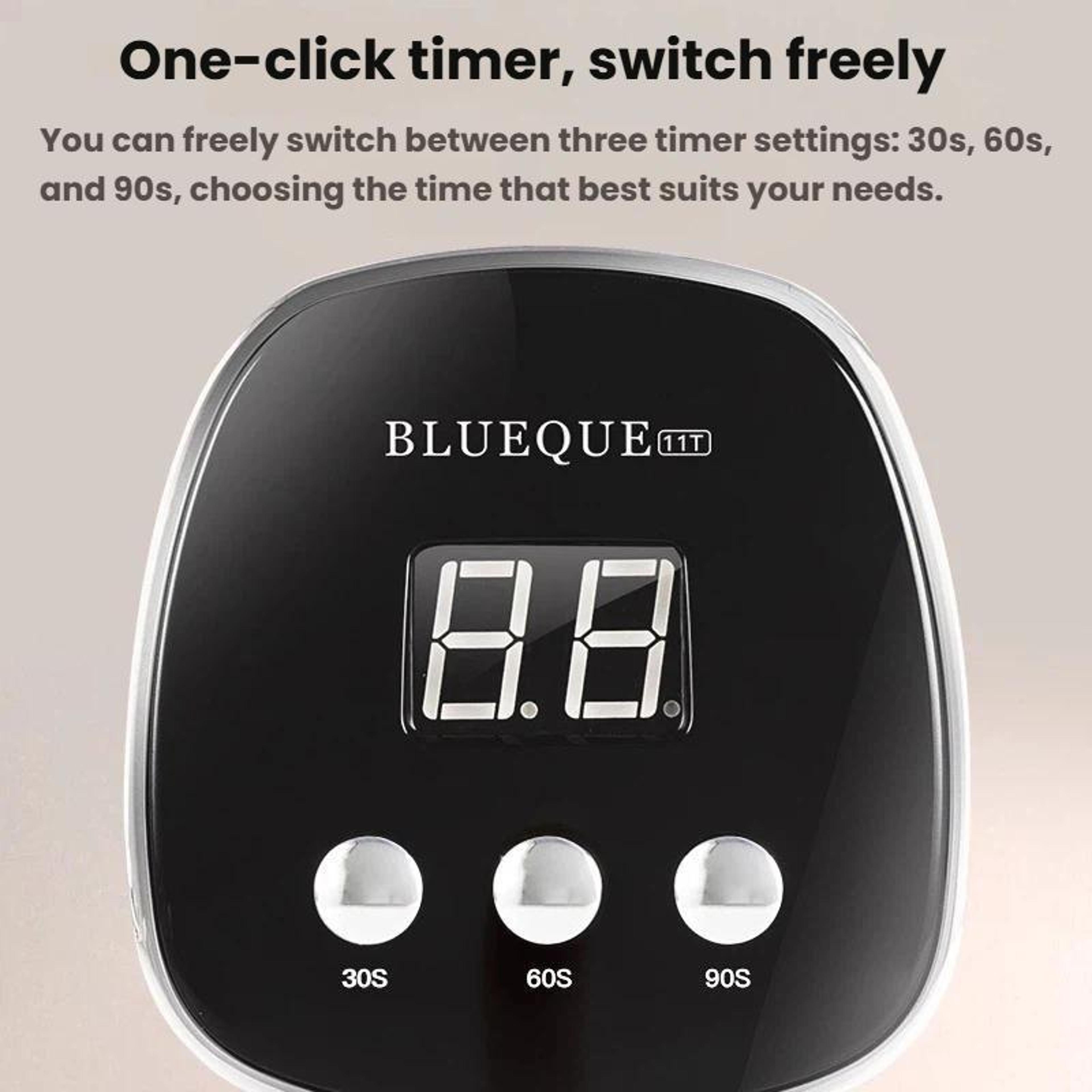 48W UV LED Nail Lamp With Smart Sensor And 3Timer Quick Gel Curing 2