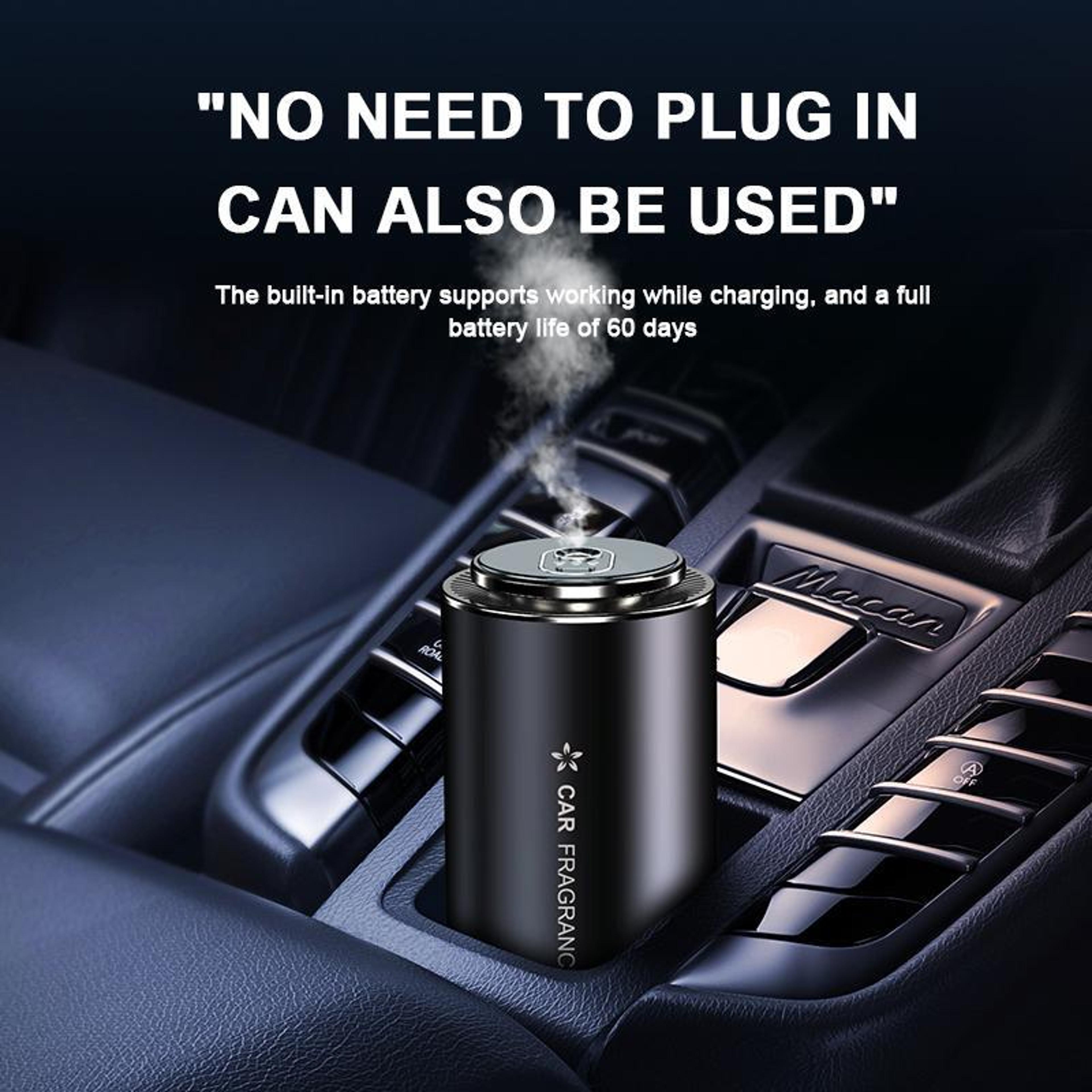 Smart Car Aroma Diffuser With Automatic Spray 50ml Rechargeable Car Air Freshener 5