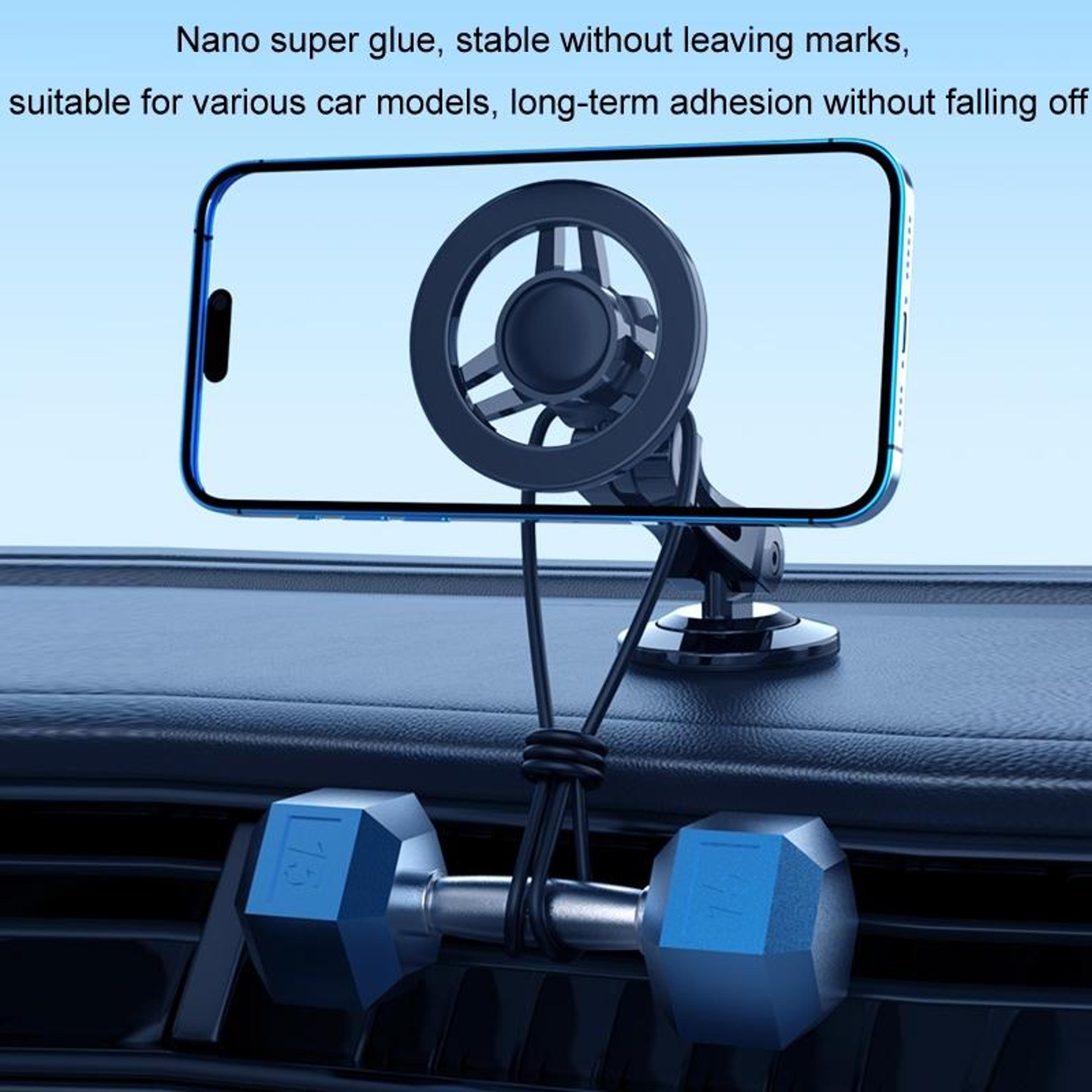 MagSafe Magnetic Car Phone Holder With 360 Rotation And Foldable Adjustable Mount 5