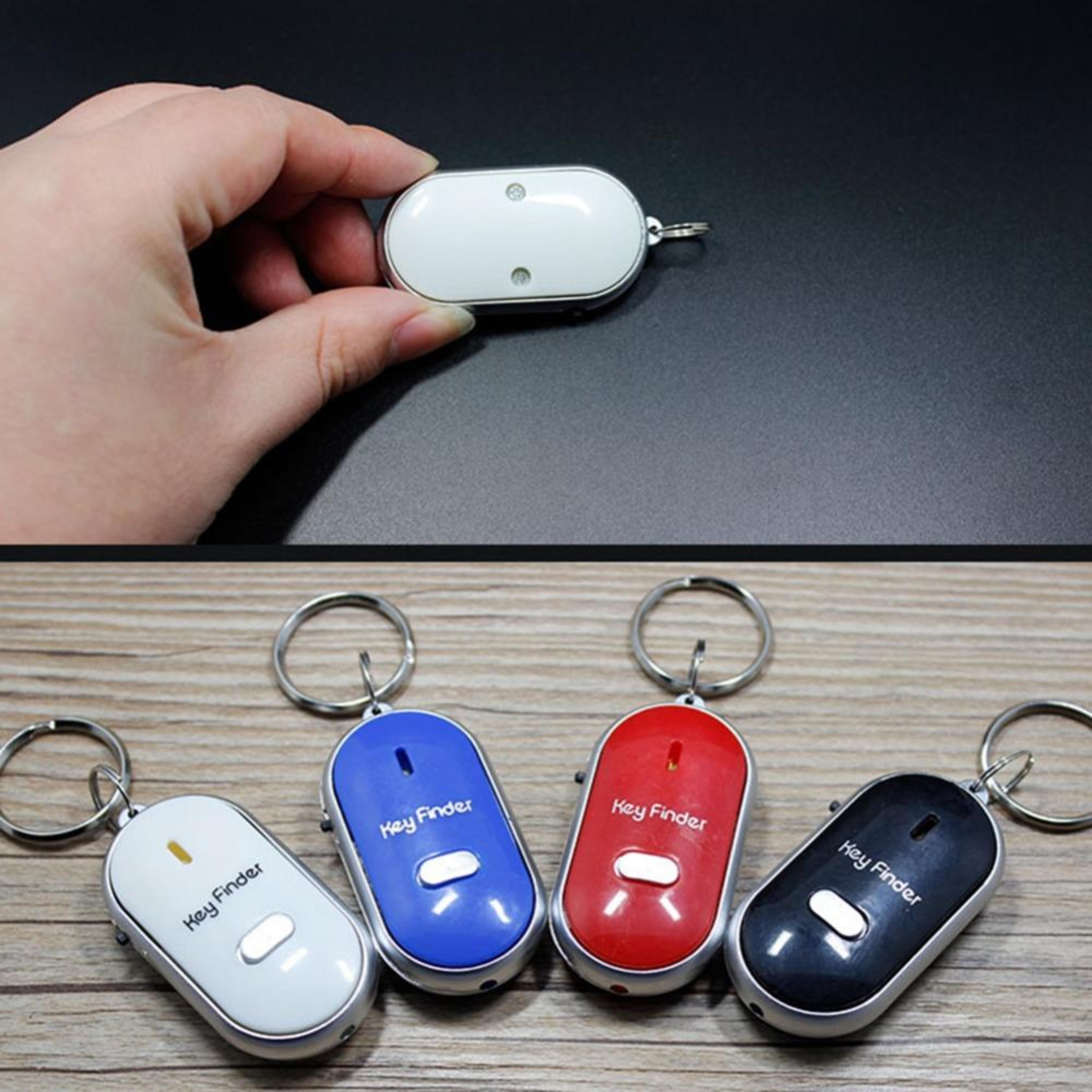 Mini Whistle Key Finder With LED Flash And Sound Activated Key Locator 4