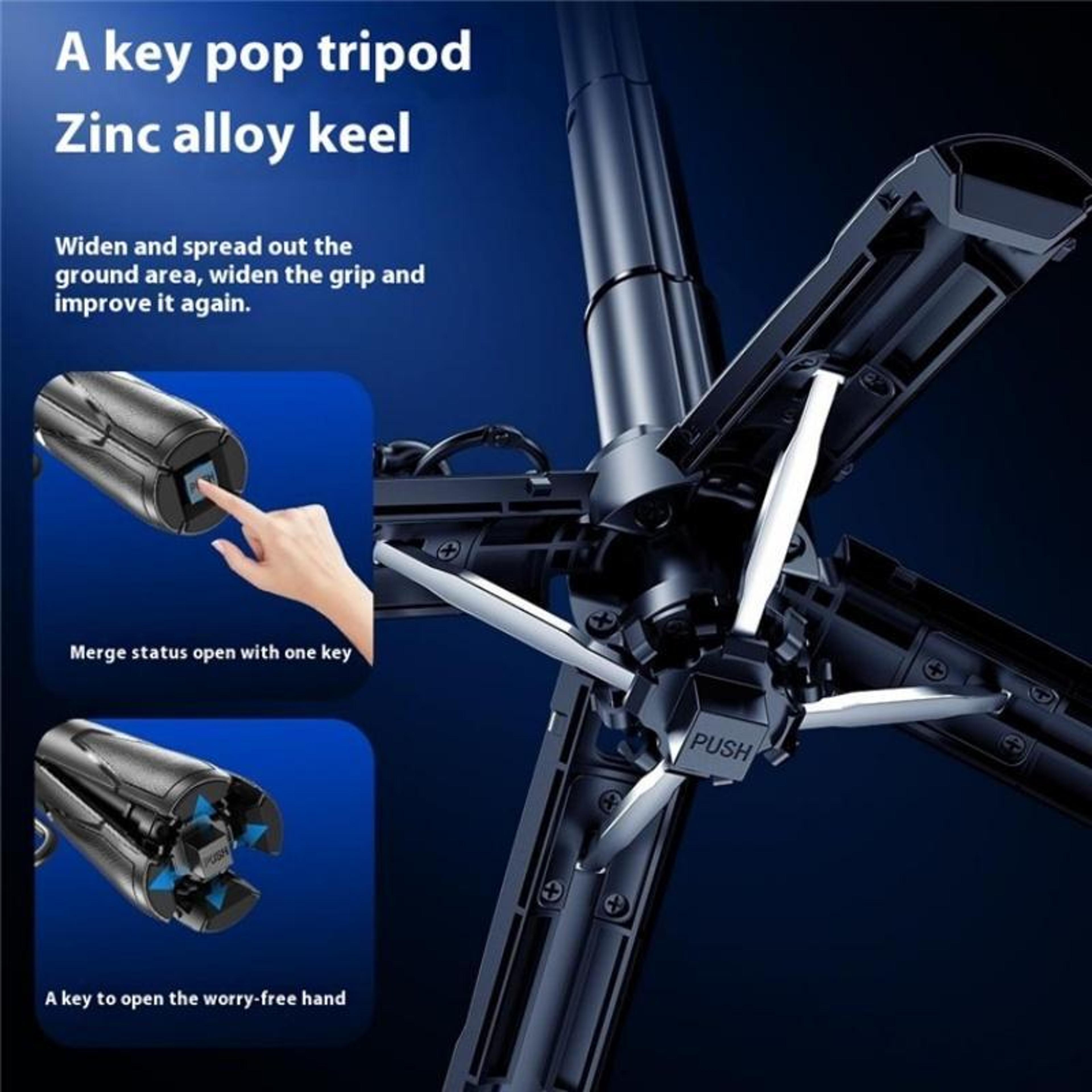 2in1 Magnetic Selfie Stick Tripod With Bluetooth Remote And Keyring 9