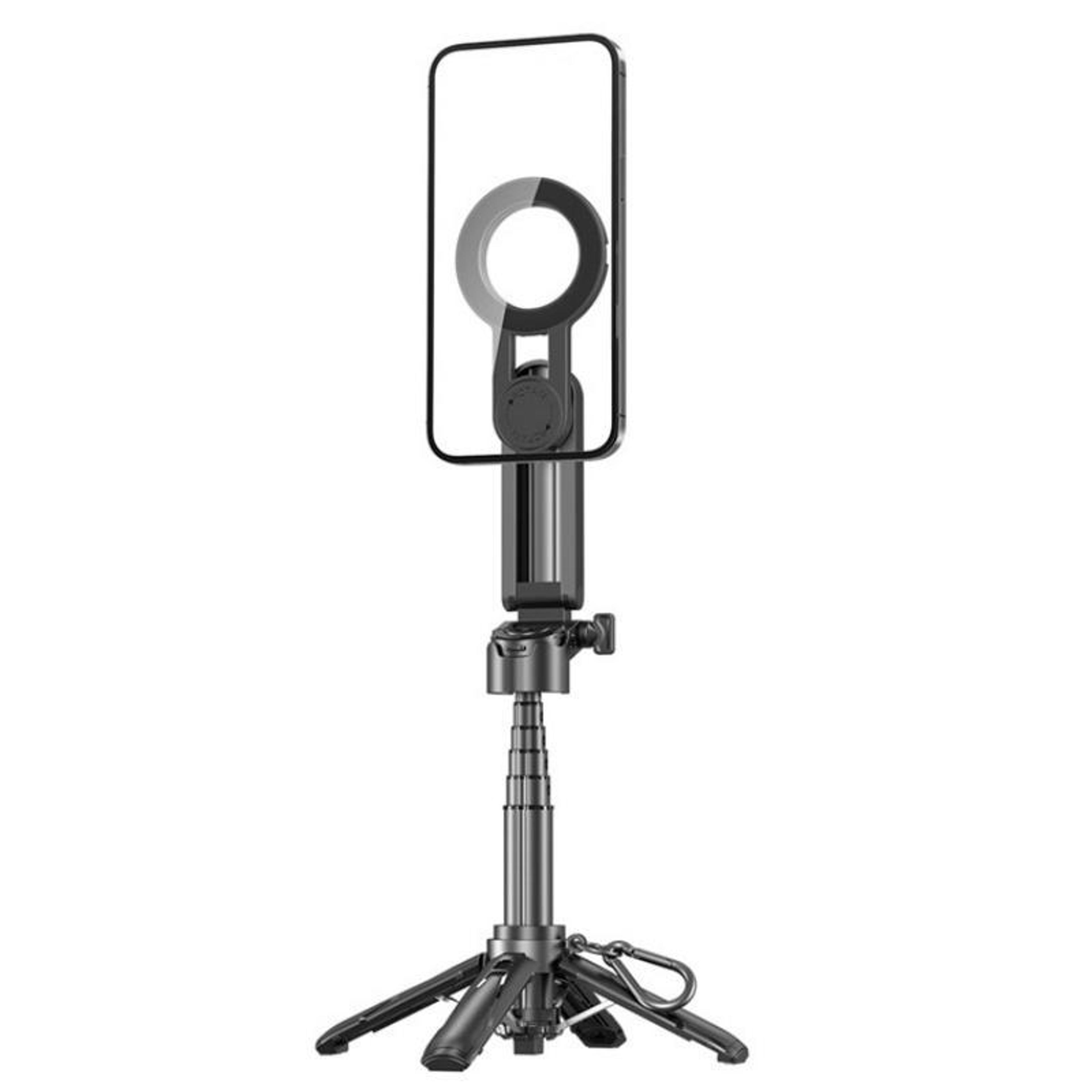 2in1 Magnetic Selfie Stick Tripod With Bluetooth Remote And Keyring 6